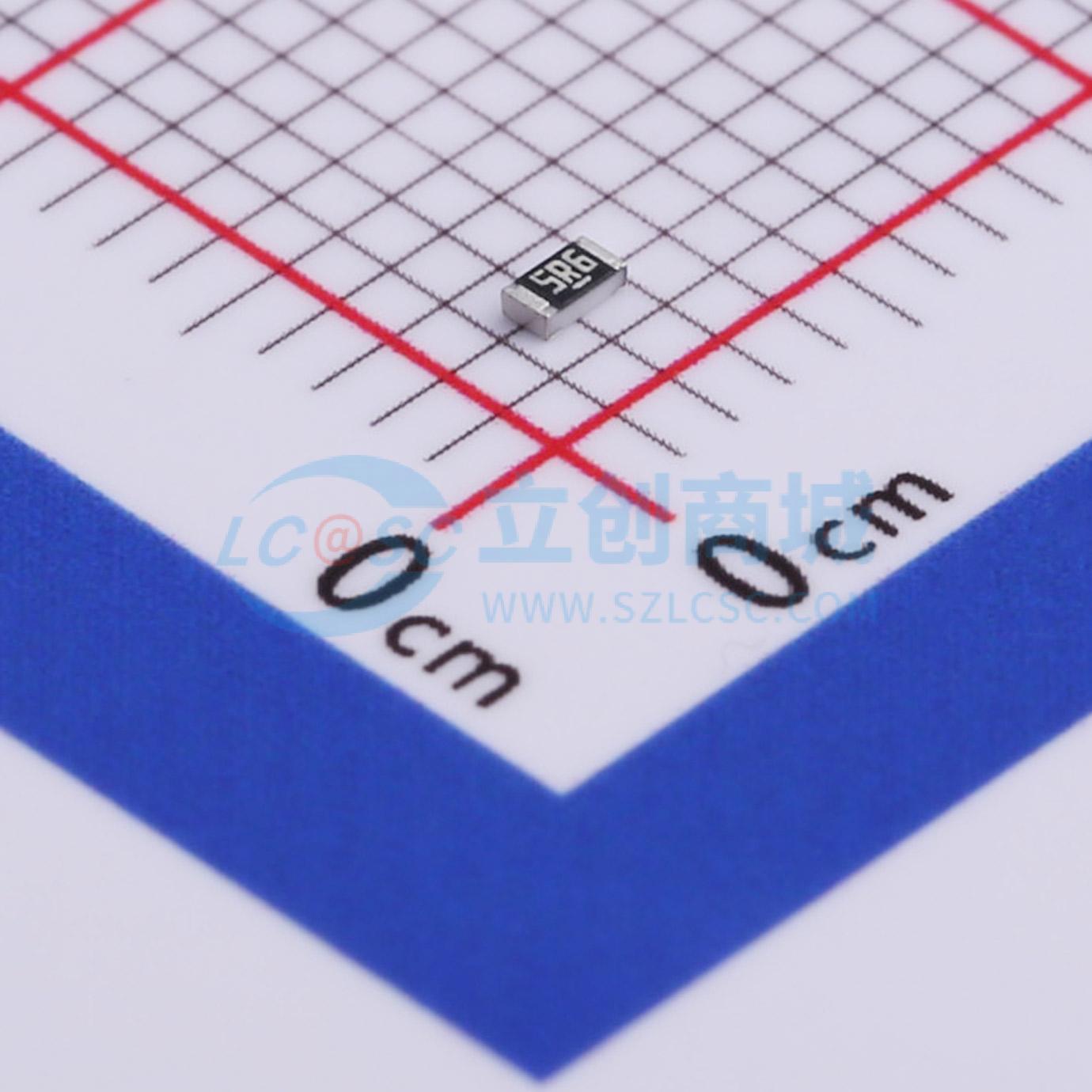 点击查看大图 RC0603FR-075R6L实物图