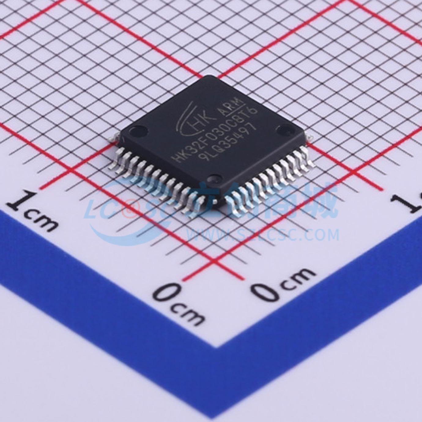 点击查看大图 HK32F030C8T6实物图