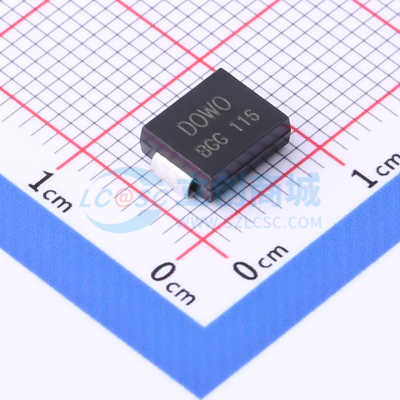 点击查看大图 SMCJ58CA实物图