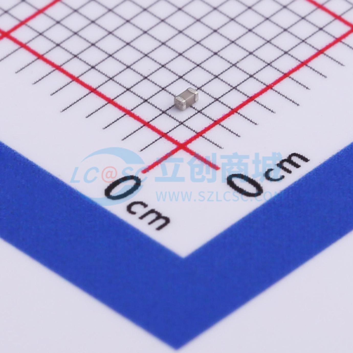 点击查看大图 0402CGR25C500NT实物图