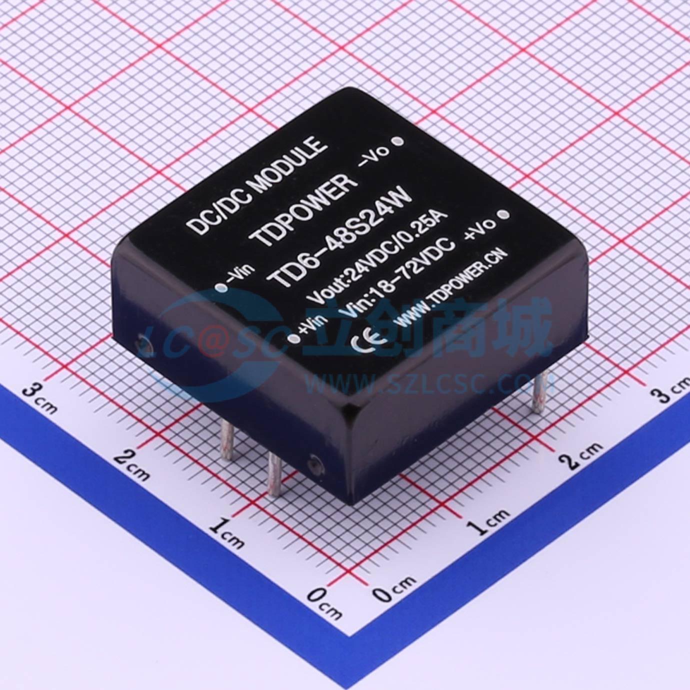 点击查看大图 TD6-48S24W实物图