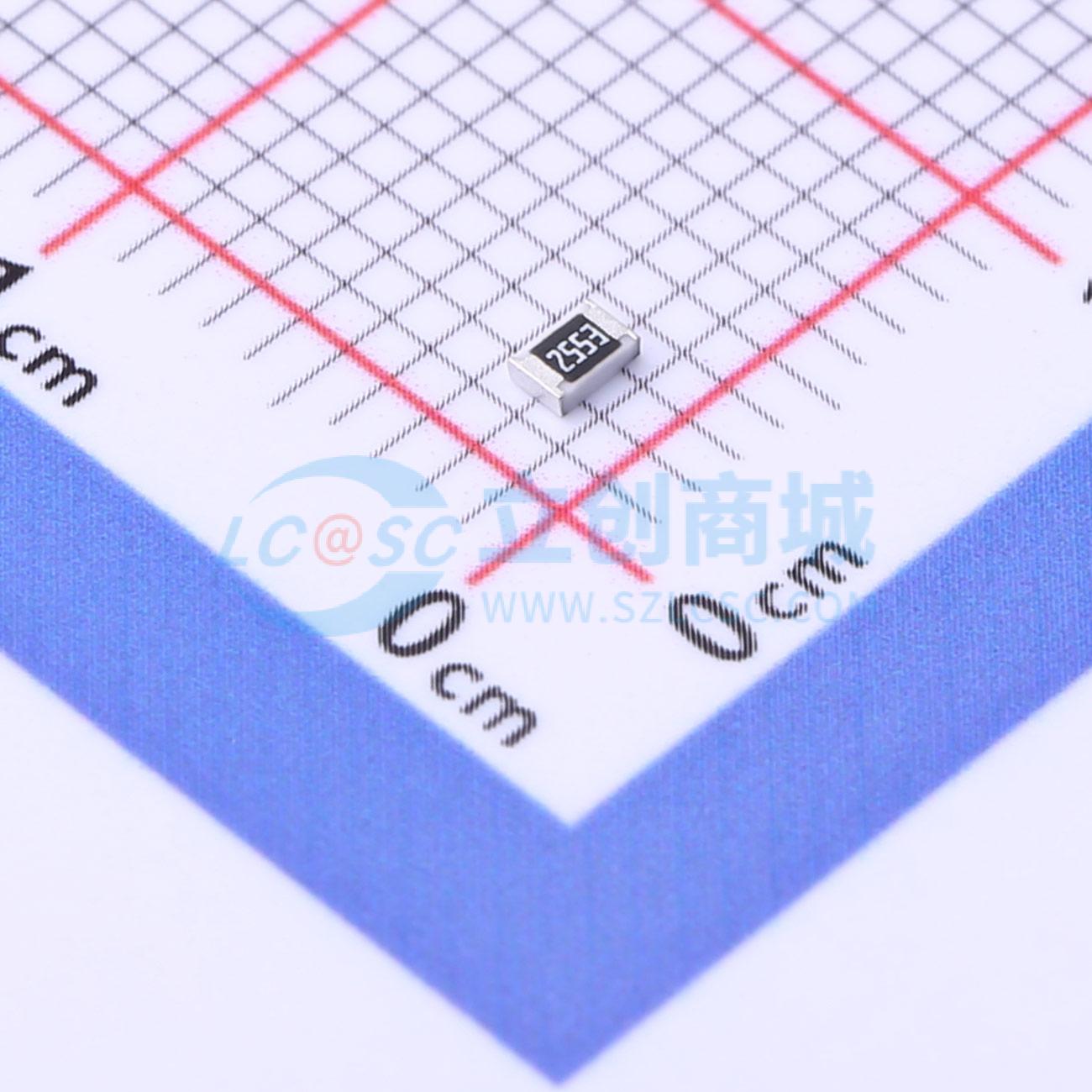 点击查看大图 FRC0805F2553TS实物图