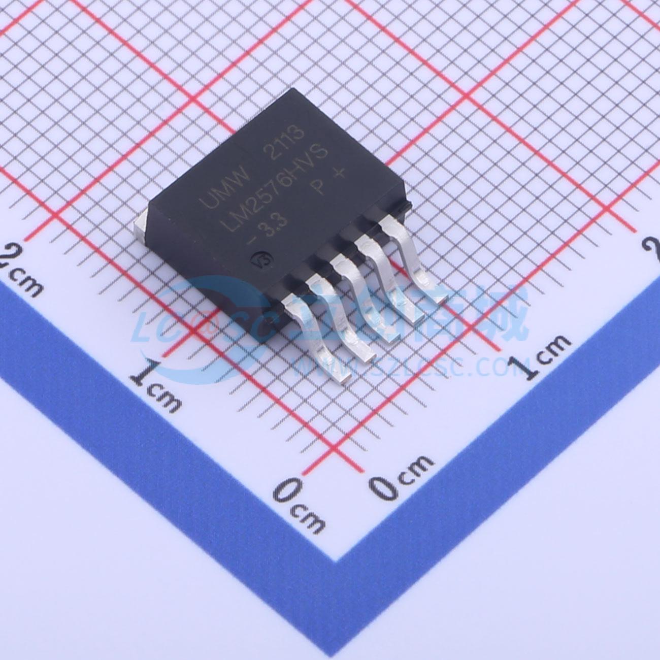 点击查看大图 LM2576HVS-3.3(UMW)实物图