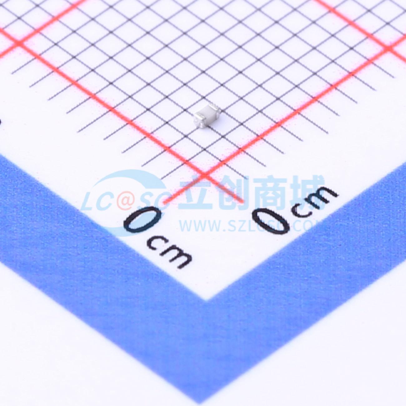 点击查看大图 0402N0R1A500CT实物图