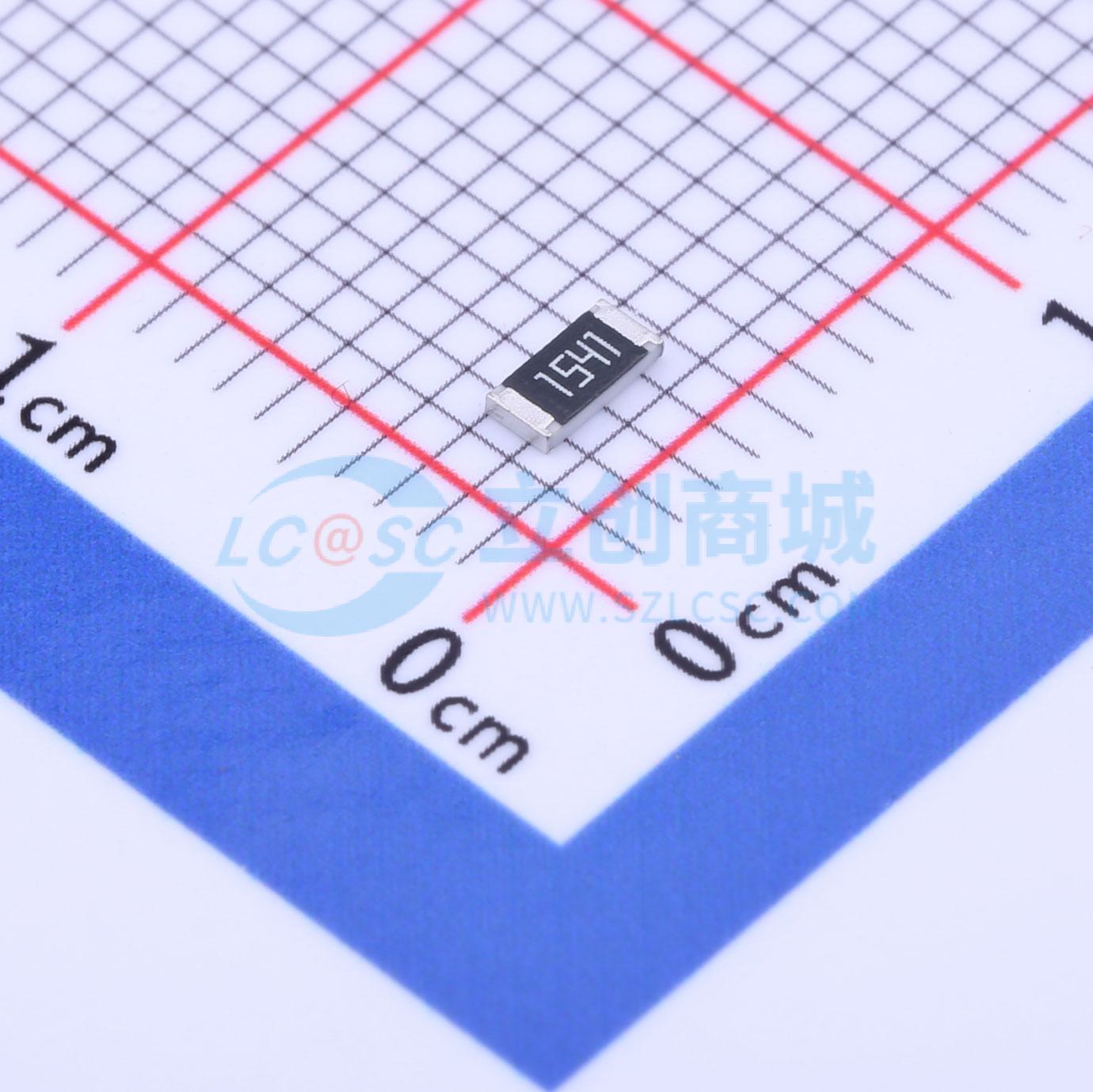点击查看大图 RC1206FR-071K54L实物图