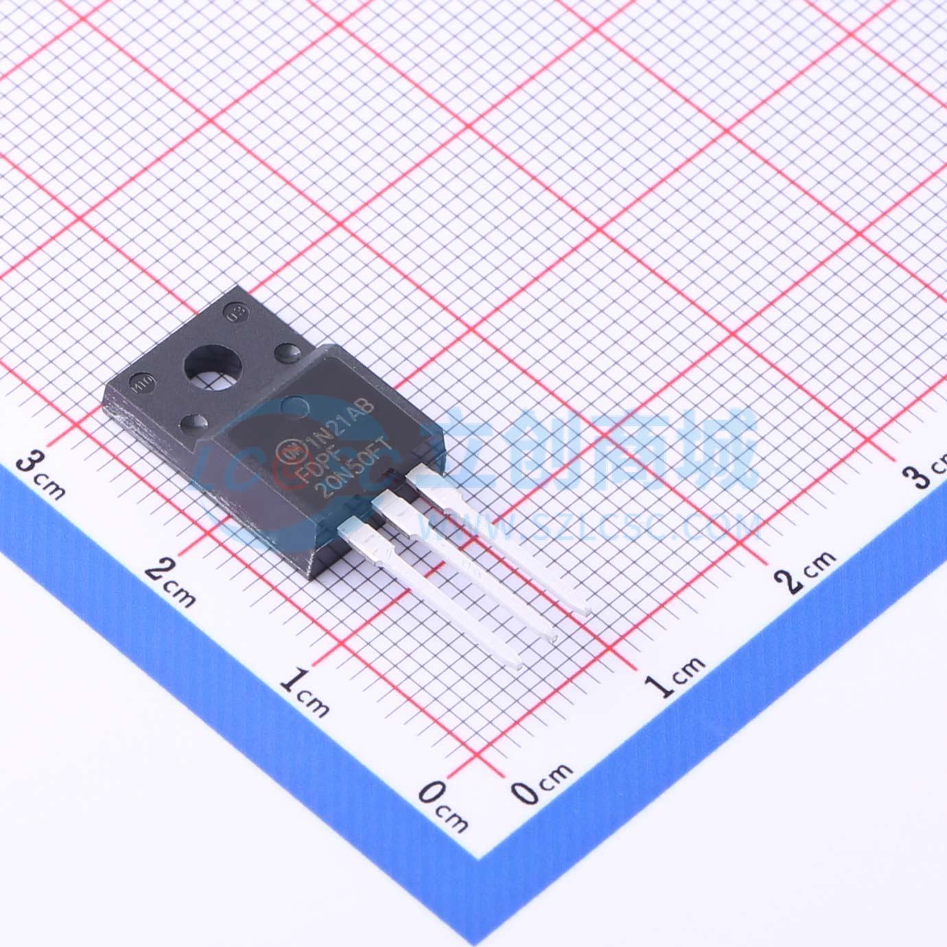 点击查看大图 FDPF20N50FT实物图