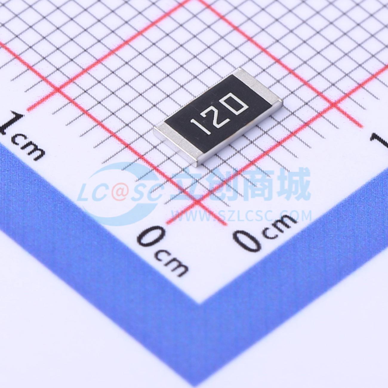 点击查看大图 FRC2512J120 TS实物图
