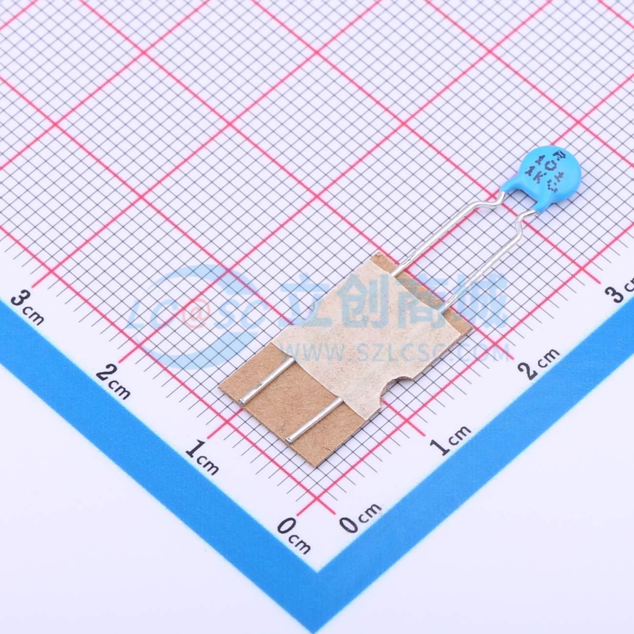 点击查看大图 DCH101K22X7RN6FJ5B8实物图