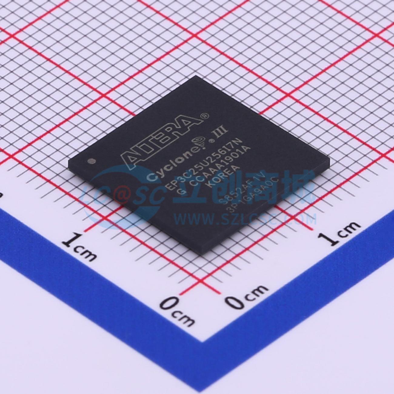 点击查看大图 EP3C25U256I7N实物图