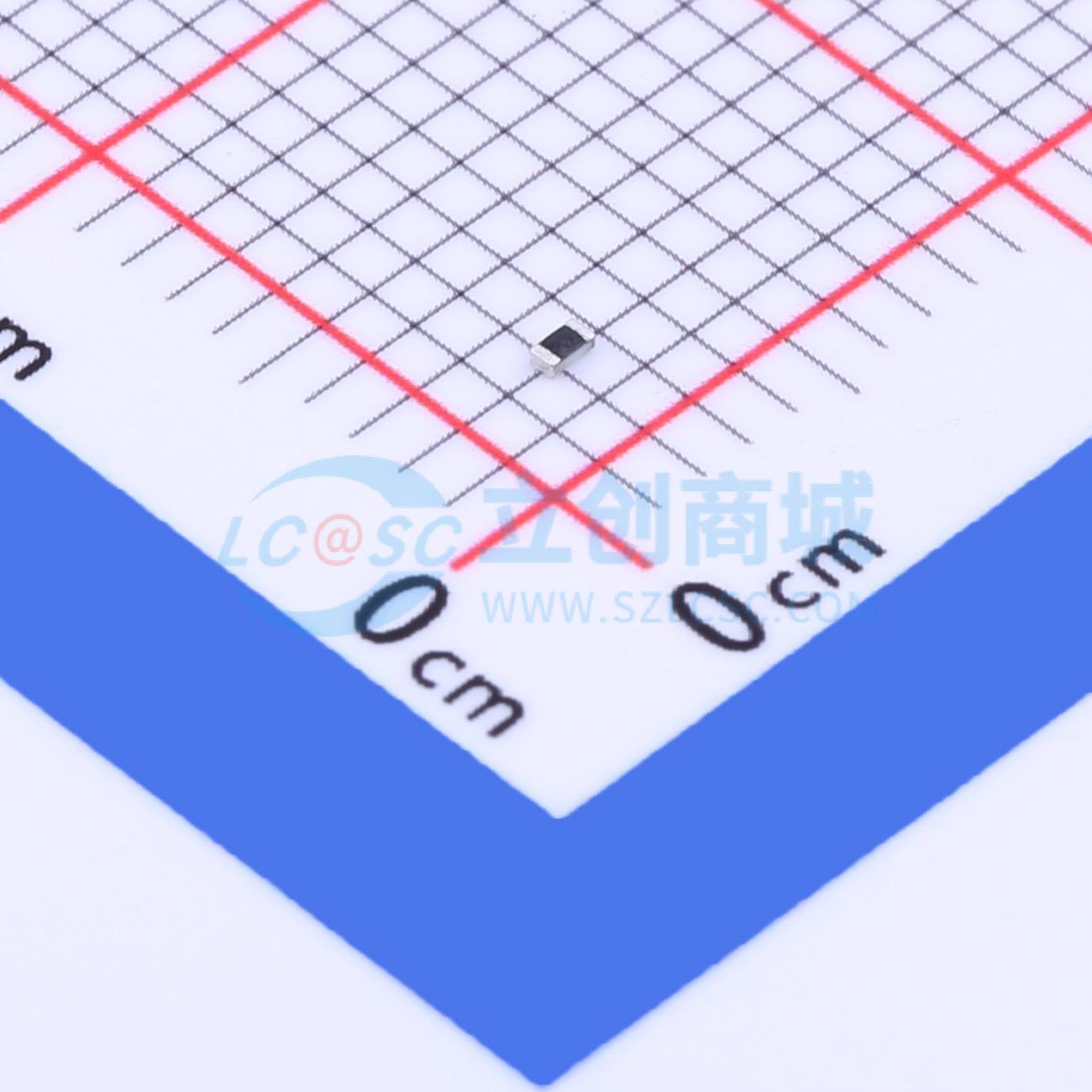点击查看大图 CRCW0402300RFKED实物图