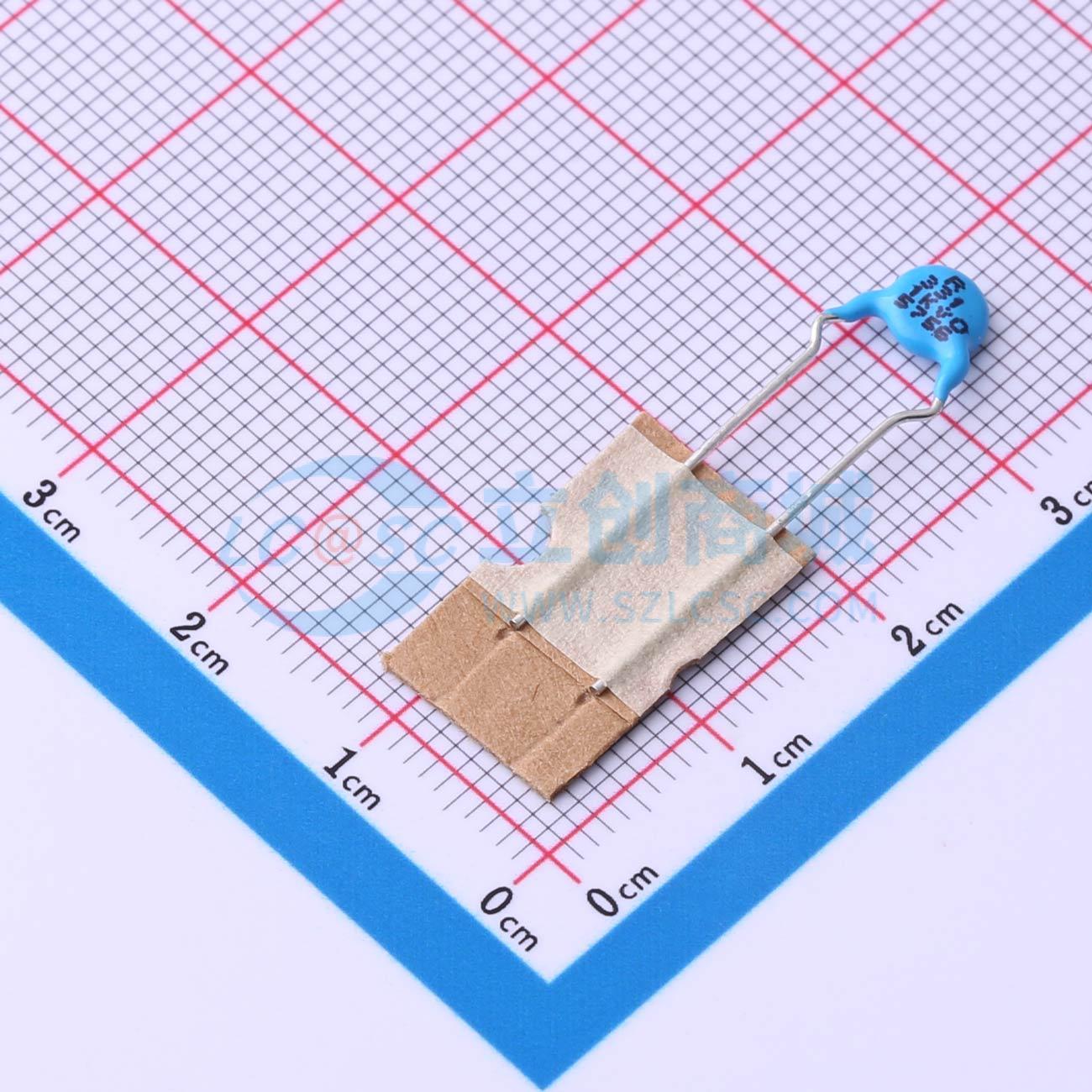 点击查看大图 DCH331K22YR N6FK5G8实物图