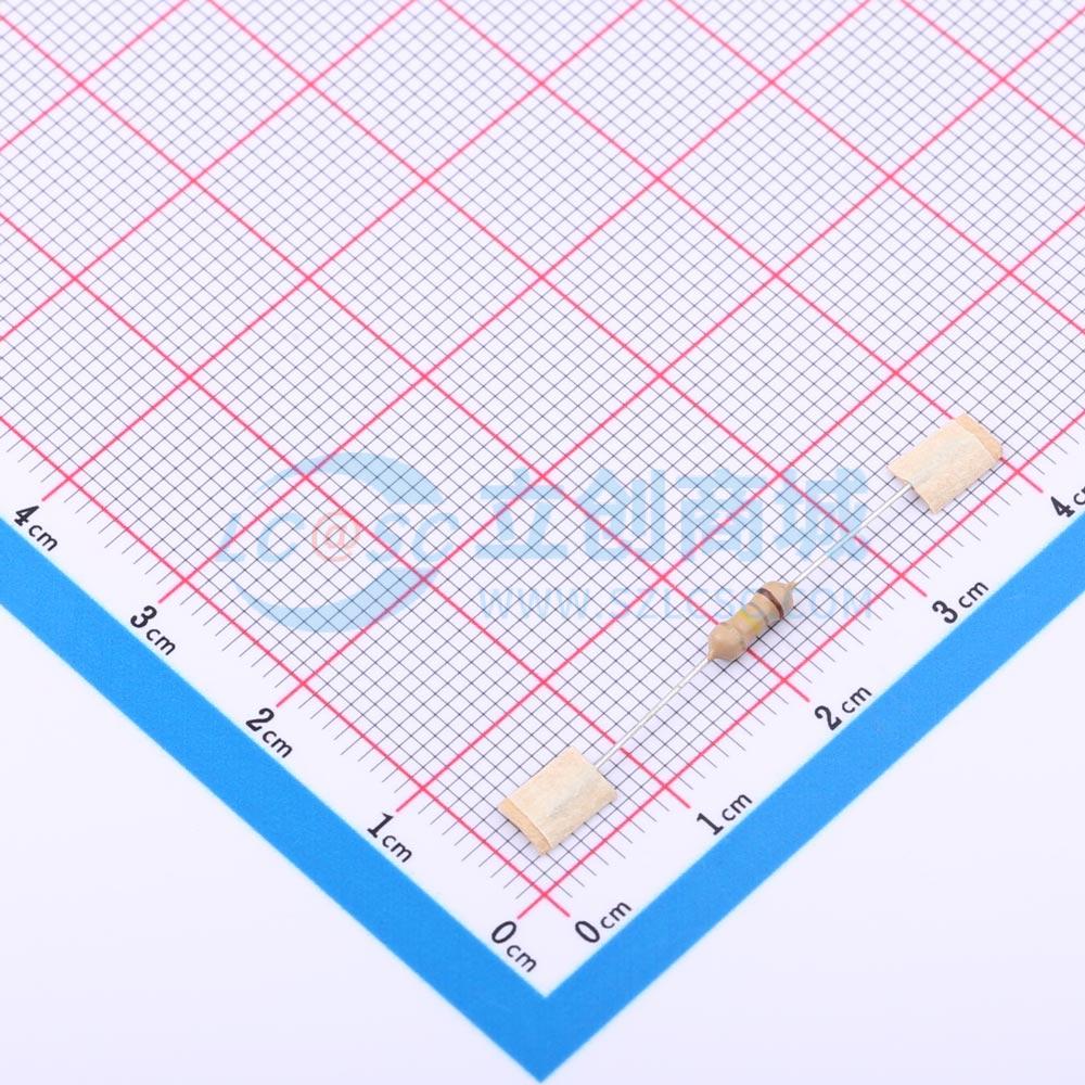 点击查看大图 CR1/4W-180K±5%-ST26实物图