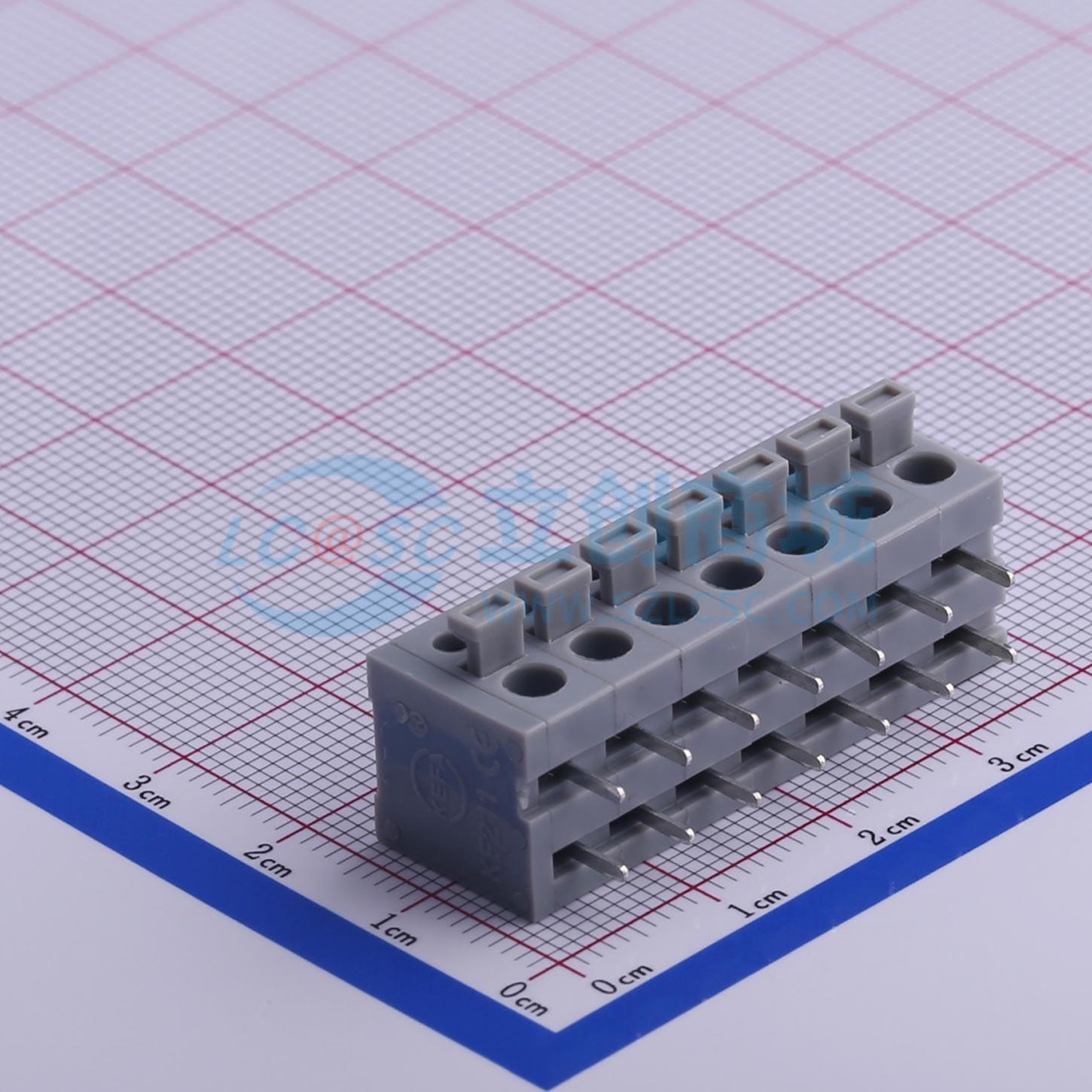 KF211R-5.0-7P实物图