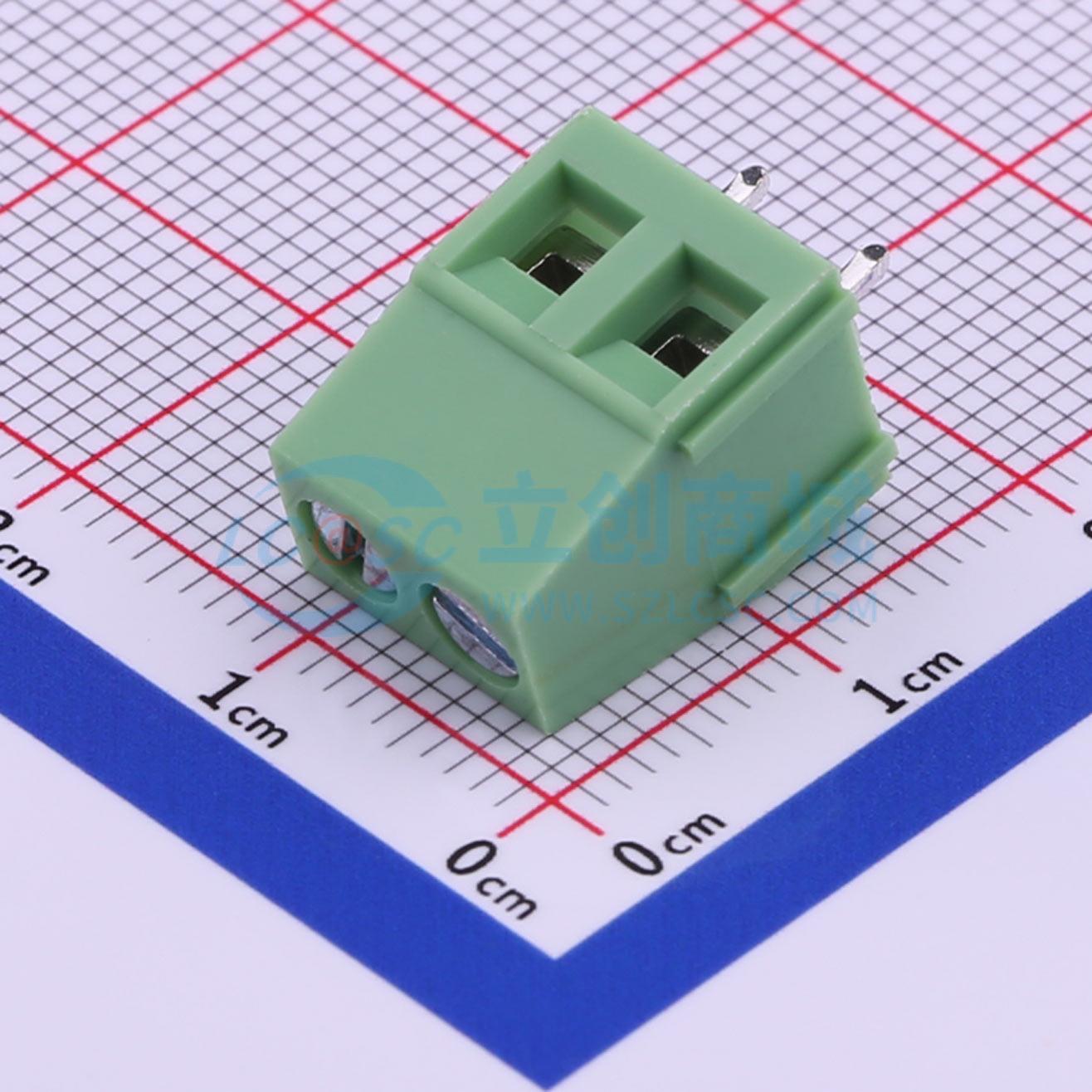 点击查看大图 XY128V-A-5.08-2P实物图