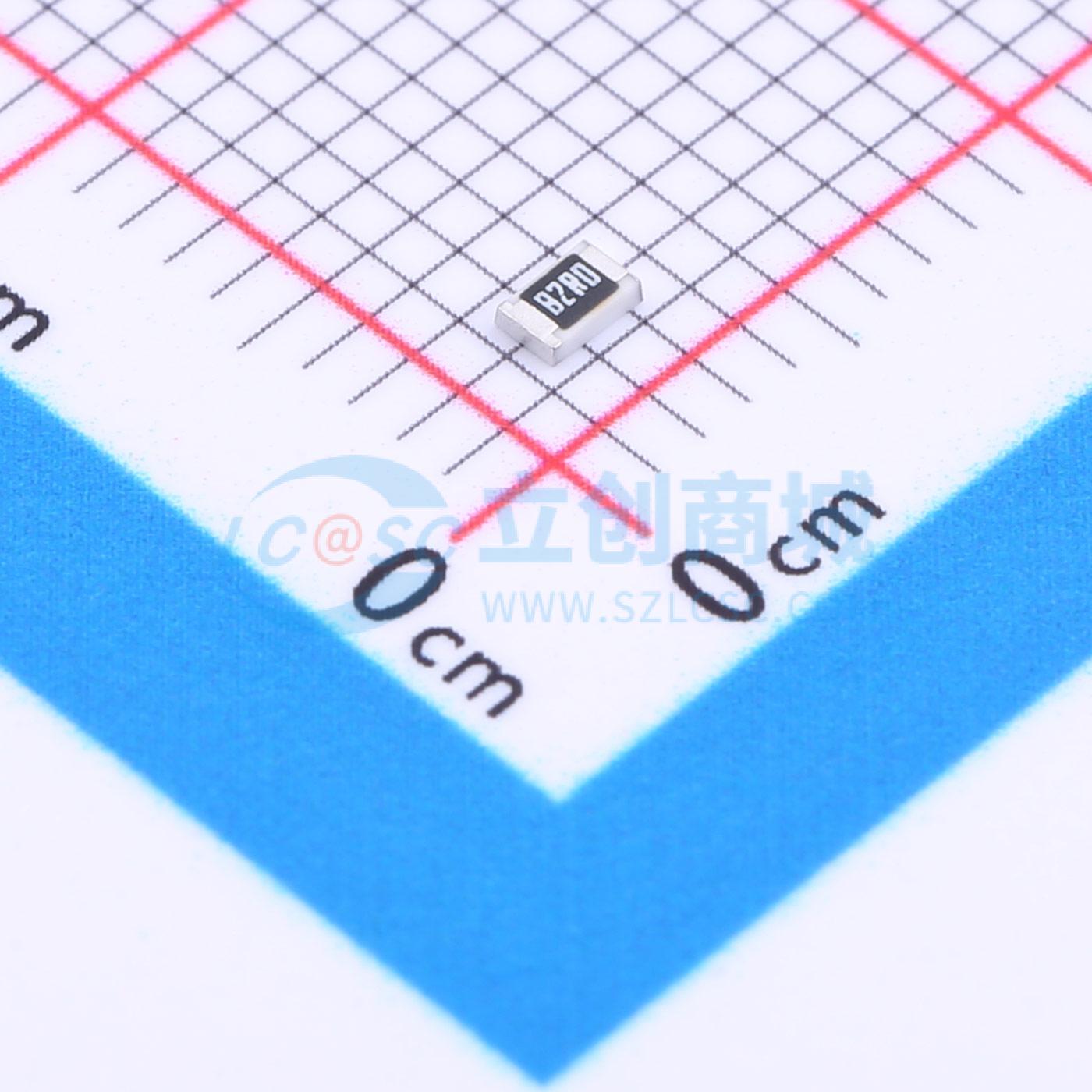 点击查看大图 FRC0805F82R0TS实物图