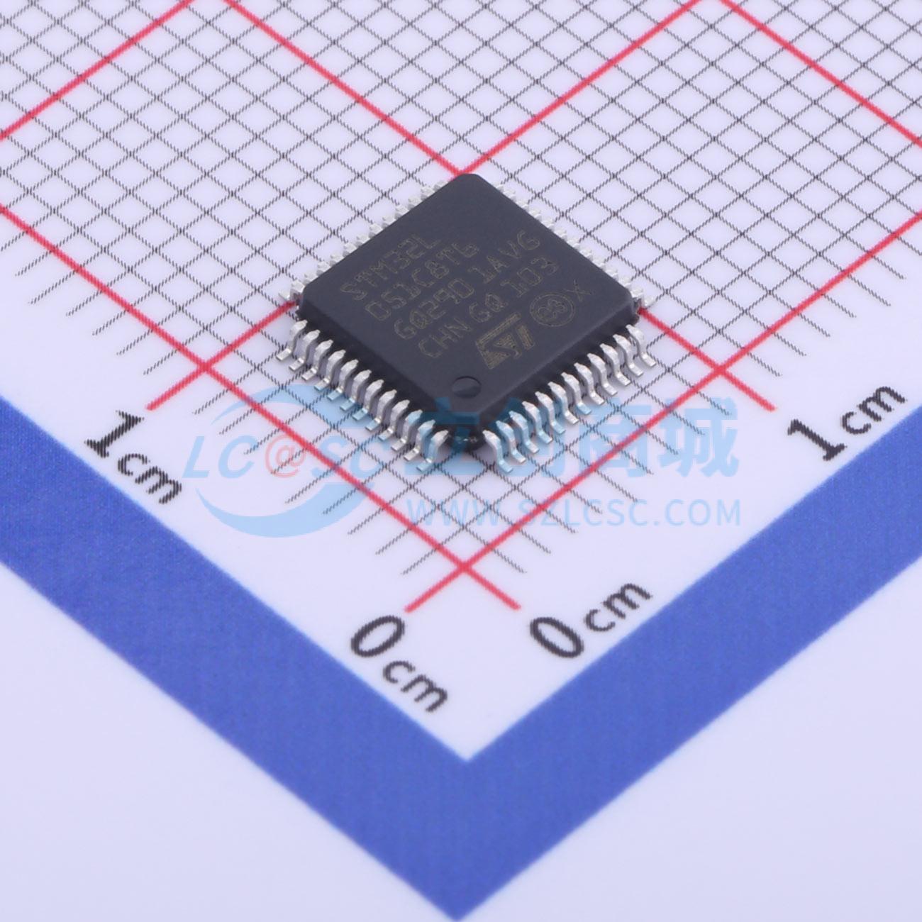点击查看大图 STM32L051C8T6TR实物图
