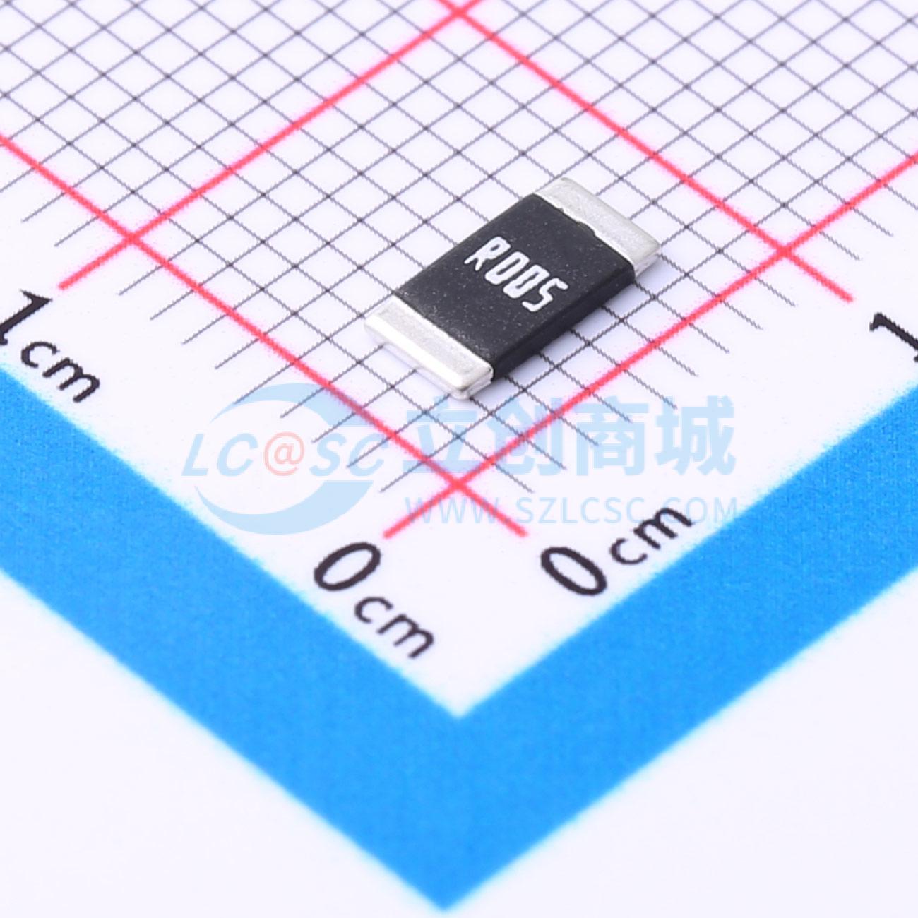 HoJLR2512-2W-5mR-1%实物图