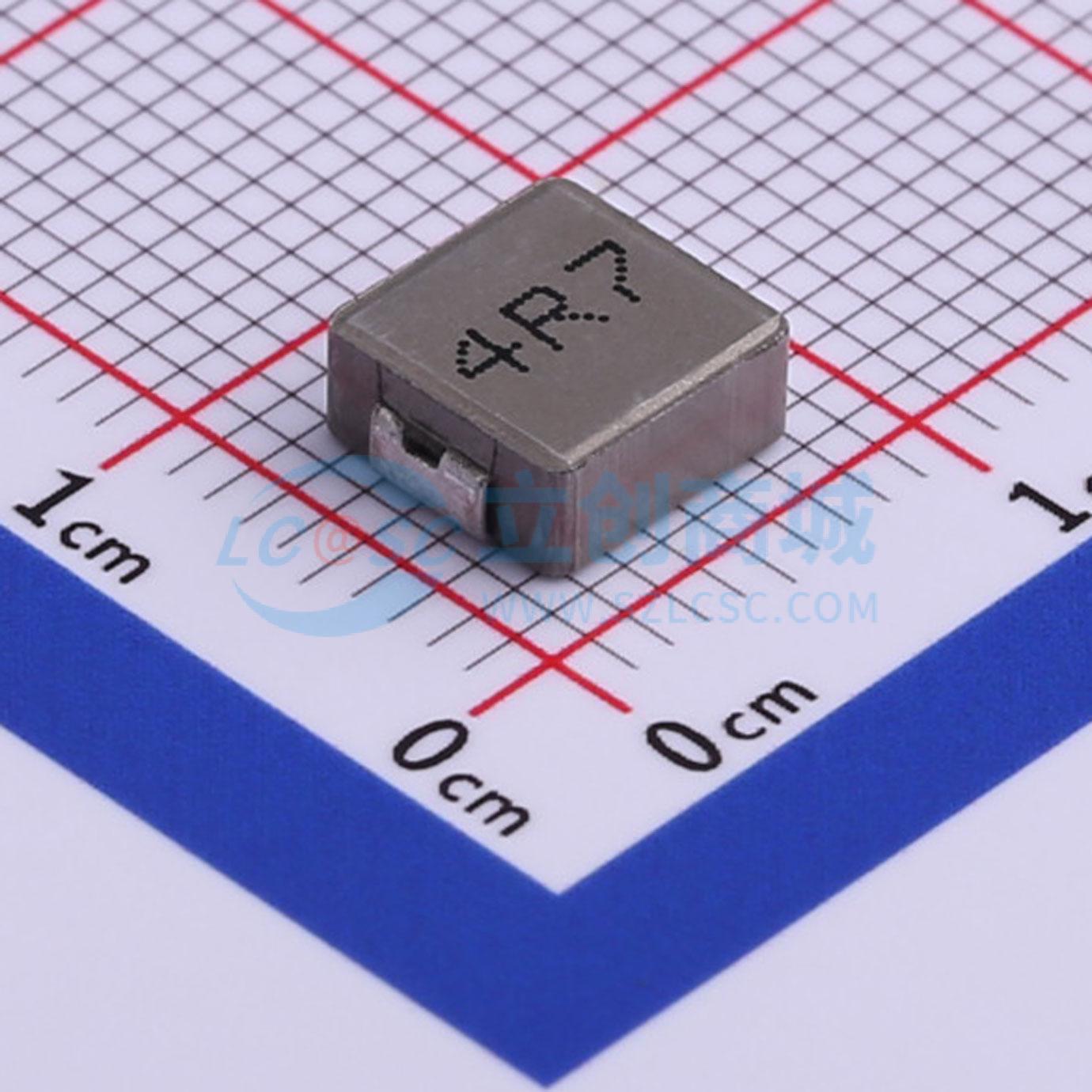 点击查看大图 YSPI0630A-4R7M实物图