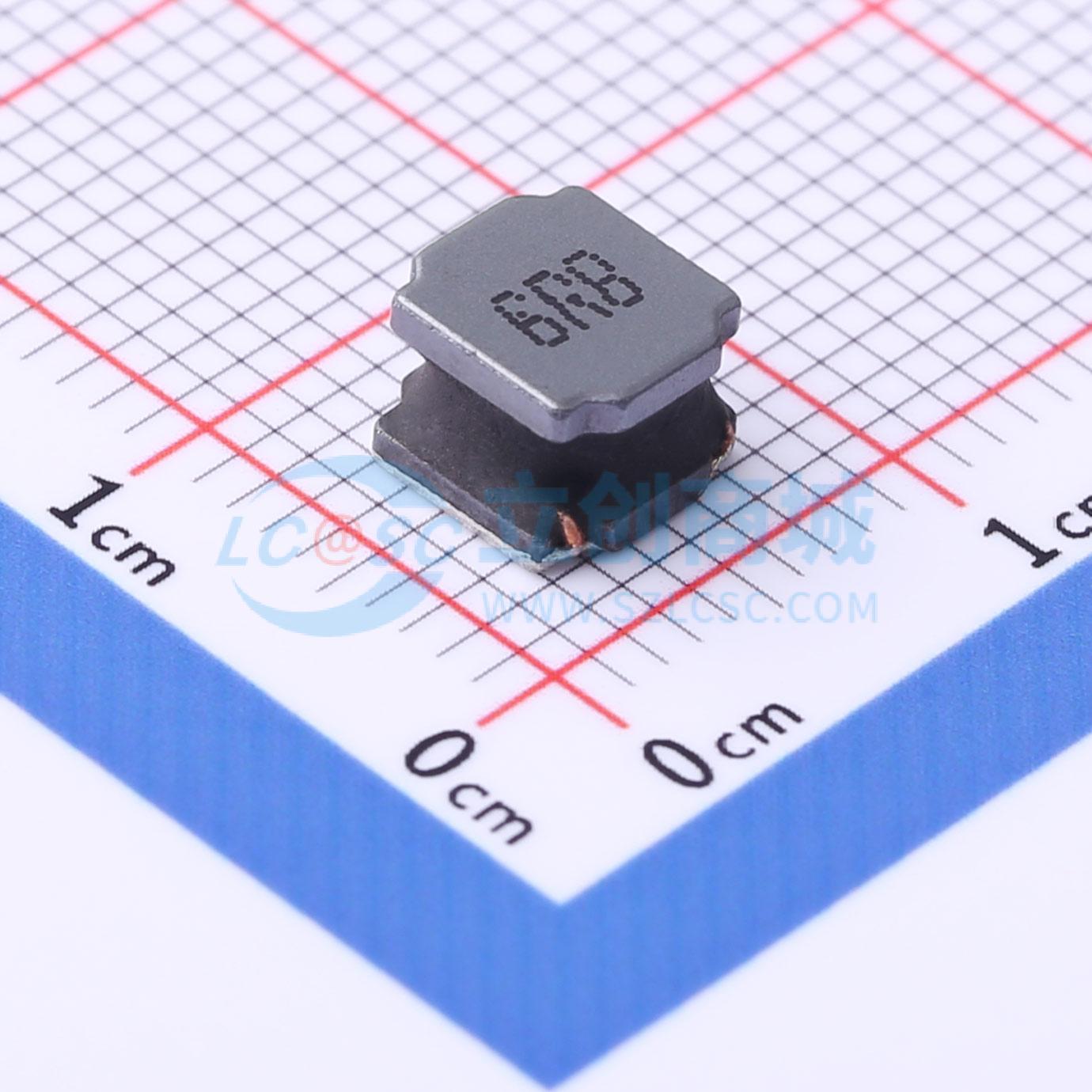 点击查看大图 PNLS6045-6R8M 6.8UH实物图