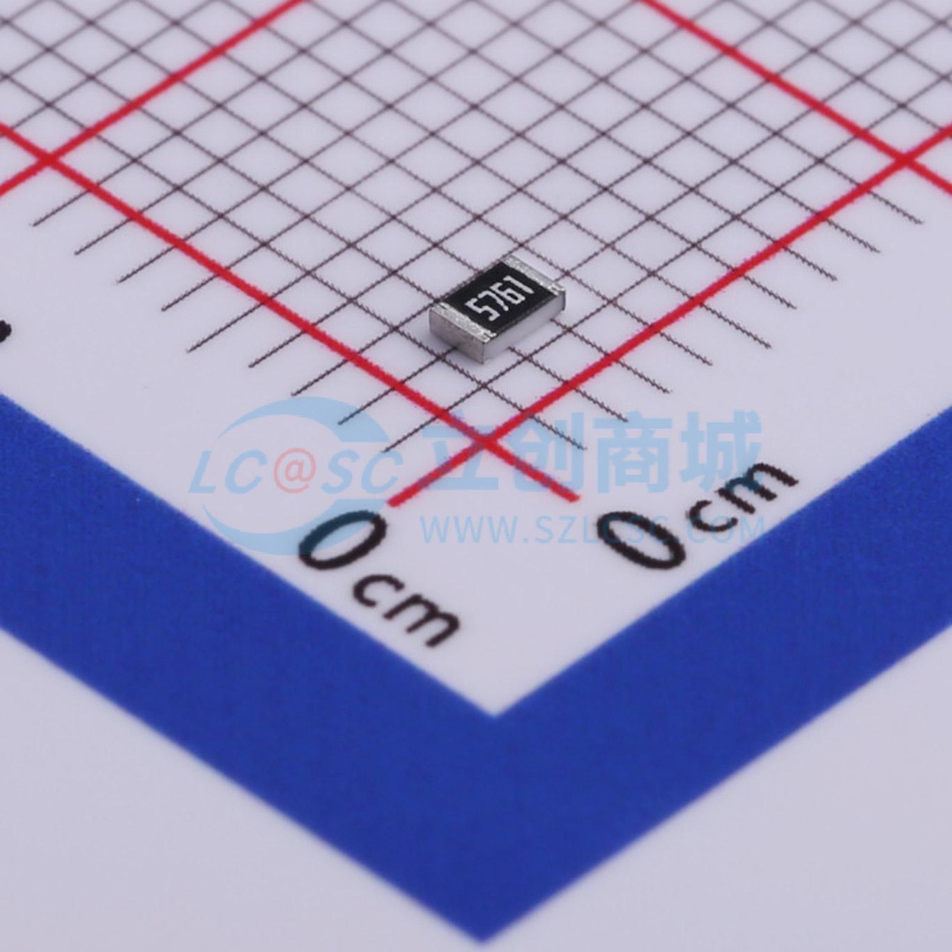 RC0805FR-075K76L实物图