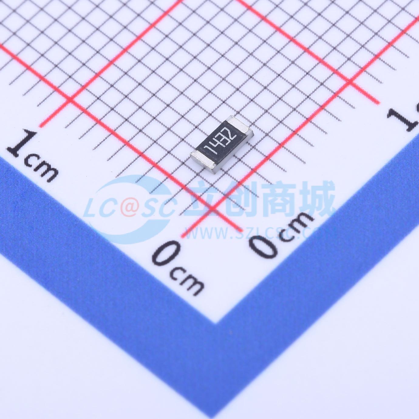 点击查看大图 RC1206FR-0714K3L实物图