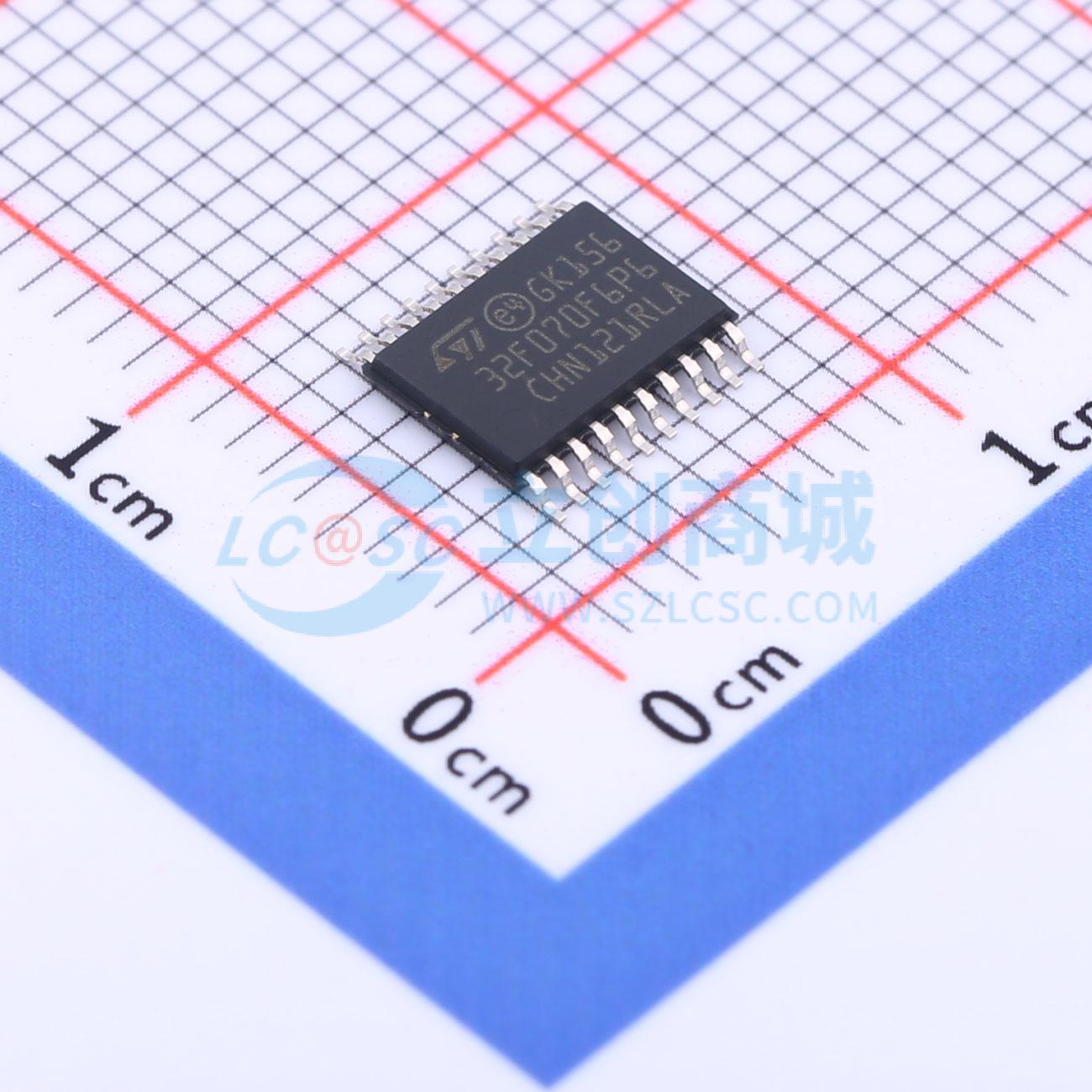 点击查看大图 STM32F070F6P6TR实物图