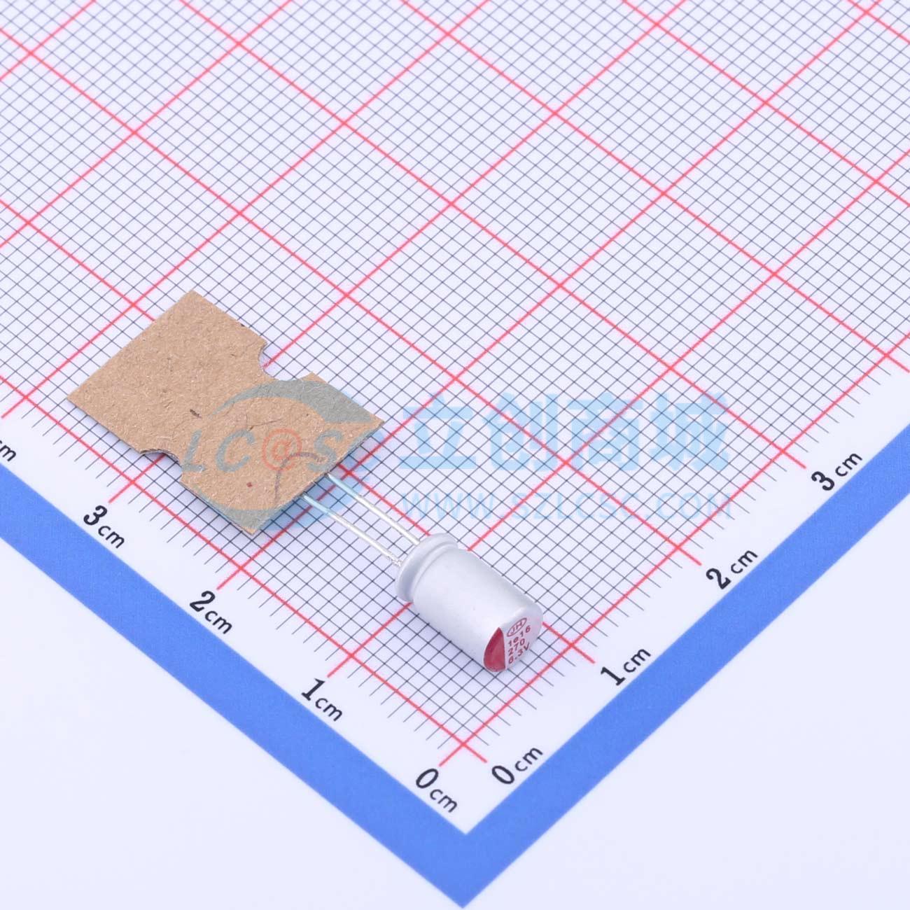 点击查看大图 PCR0JEL271ME08FA20WP实物图