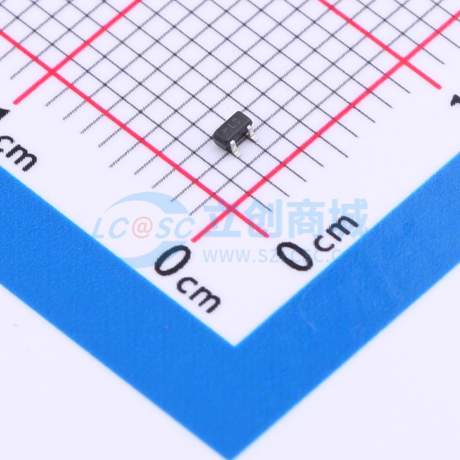 点击查看大图 BAT54CT实物图