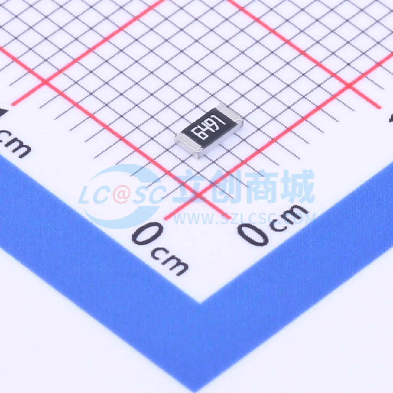 点击查看大图 RC1206FR-076K49L实物图