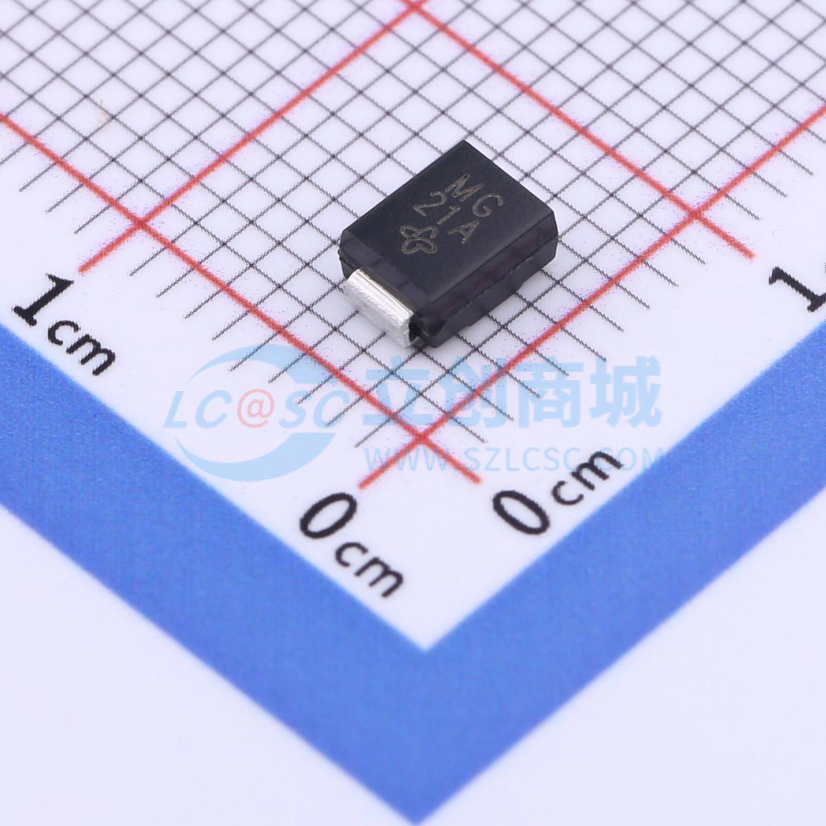 点击查看大图 SMBJ28CA-E3/52实物图