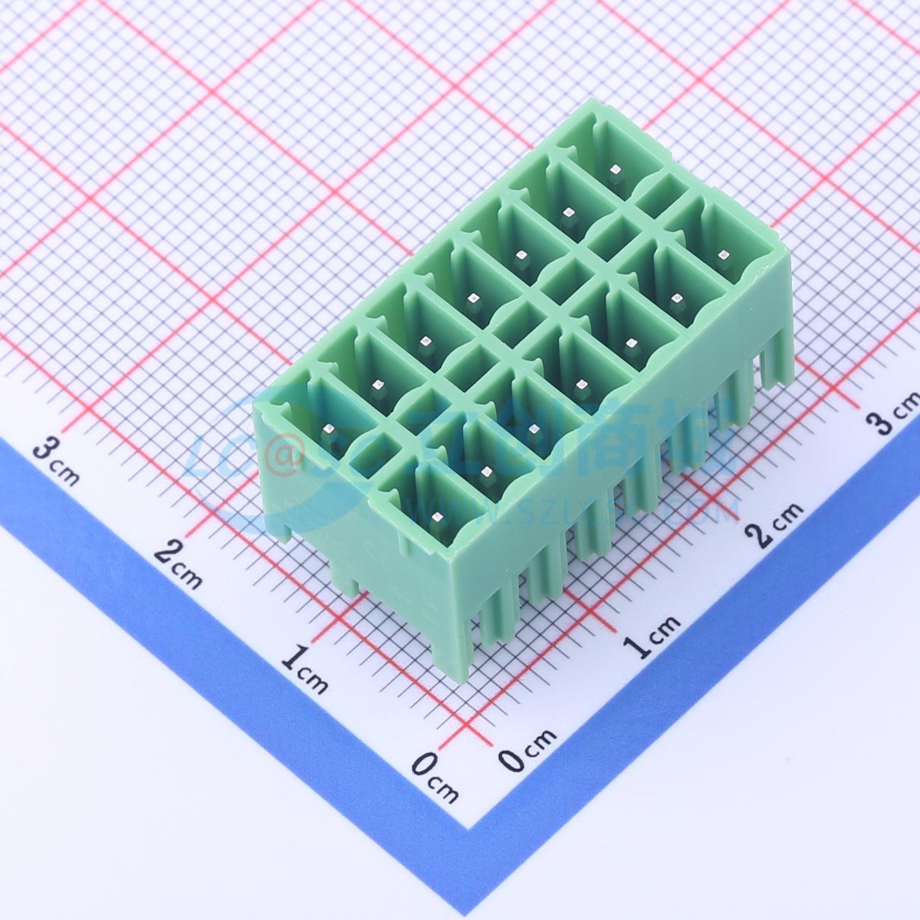 点击查看大图 KF2EDGKVH-3.81-2*7P实物图