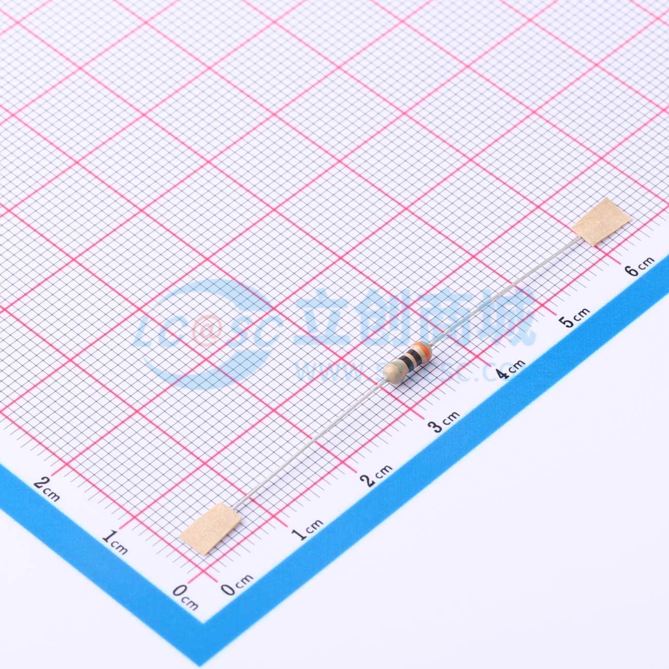 CR1/4W-30Ω±5%-OT52实物图