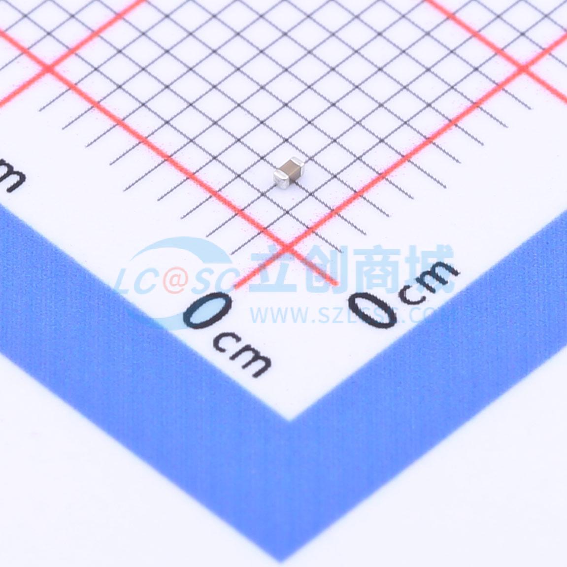 点击查看大图 GCM155R72A821KA37D实物图