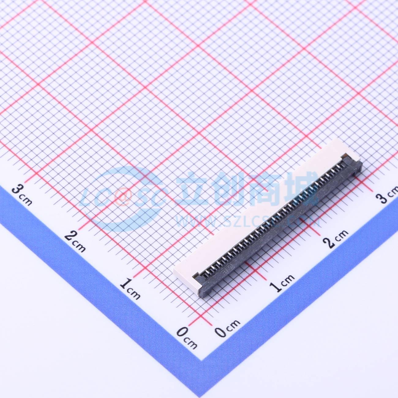 点击查看大图 KH-FG1.0-H2.0-25PIN实物图