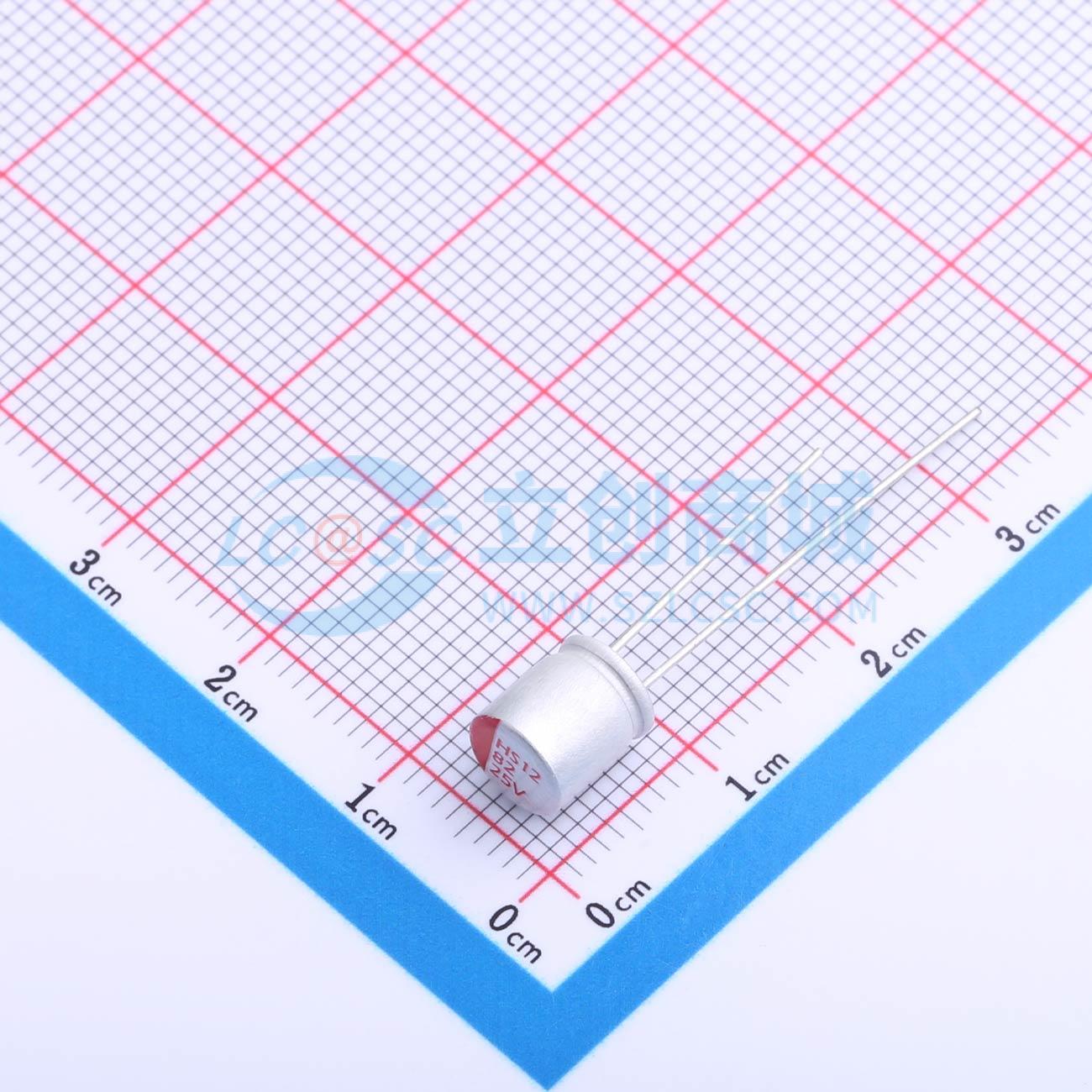 点击查看大图 HS1E826M0607PC实物图