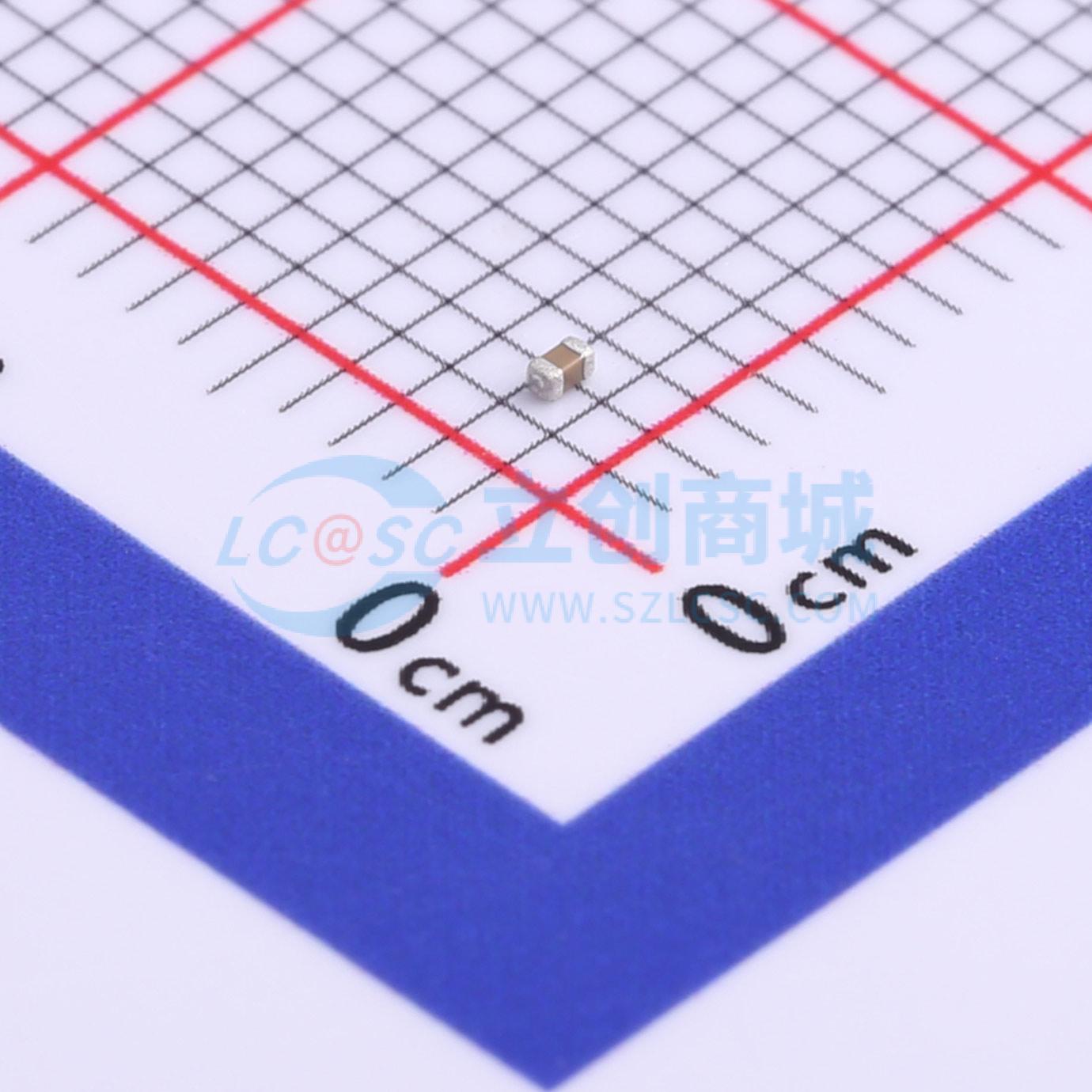 点击查看大图 CC0402KRX5R8BB103实物图