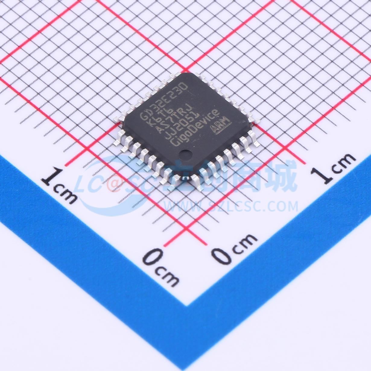 点击查看大图 GD32E230K6T6实物图