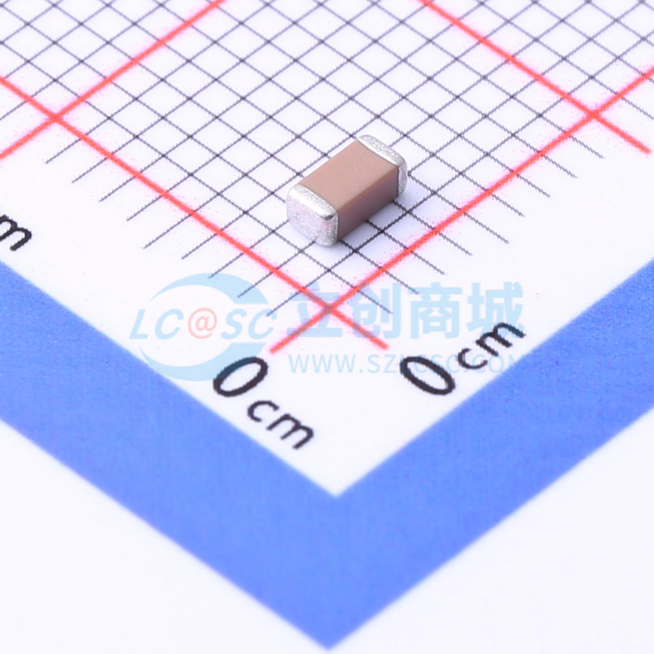 点击查看大图 C1206X102K252T实物图