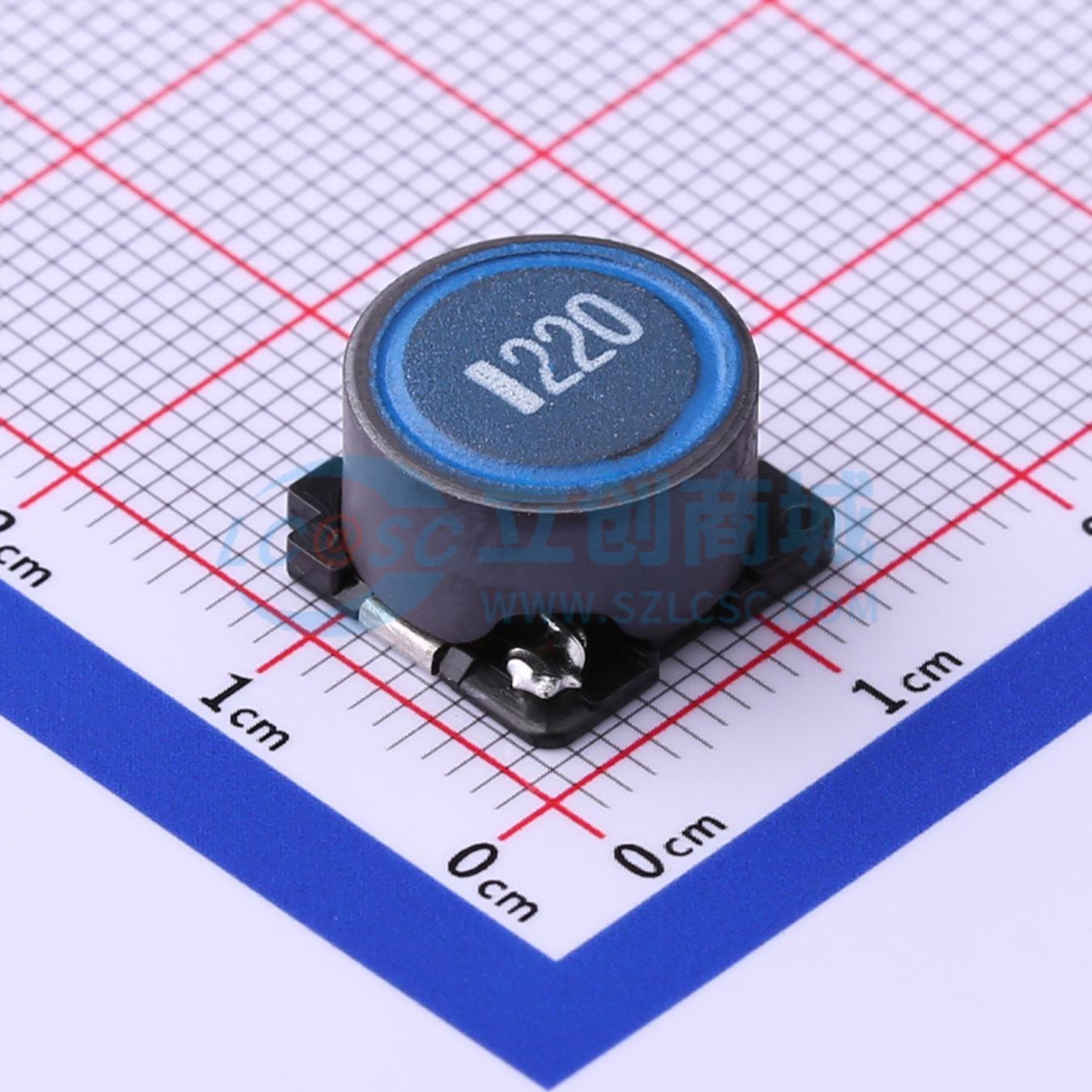 点击查看大图 SLF12575T-220M4R0-H实物图