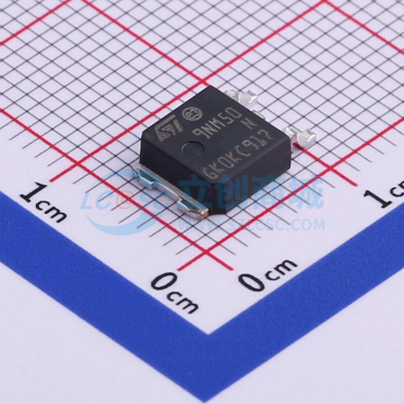 点击查看大图 STD9NM50N实物图