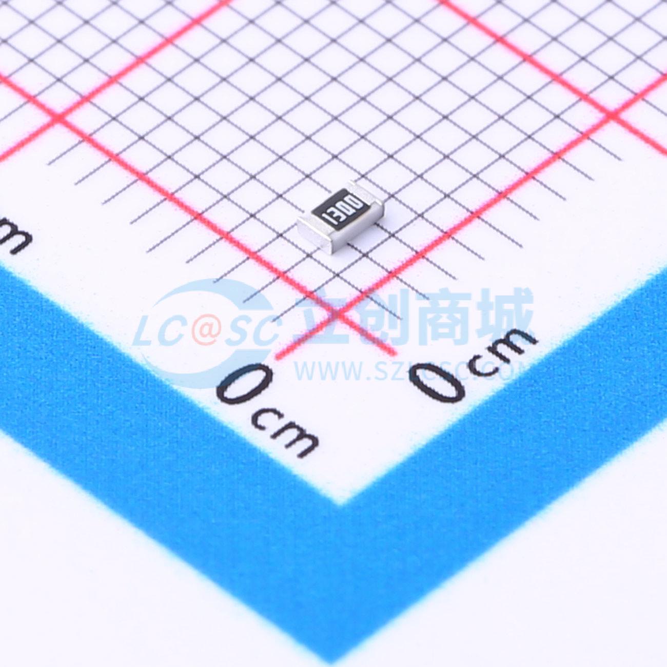 点击查看大图 FRC0805F1300TS实物图
