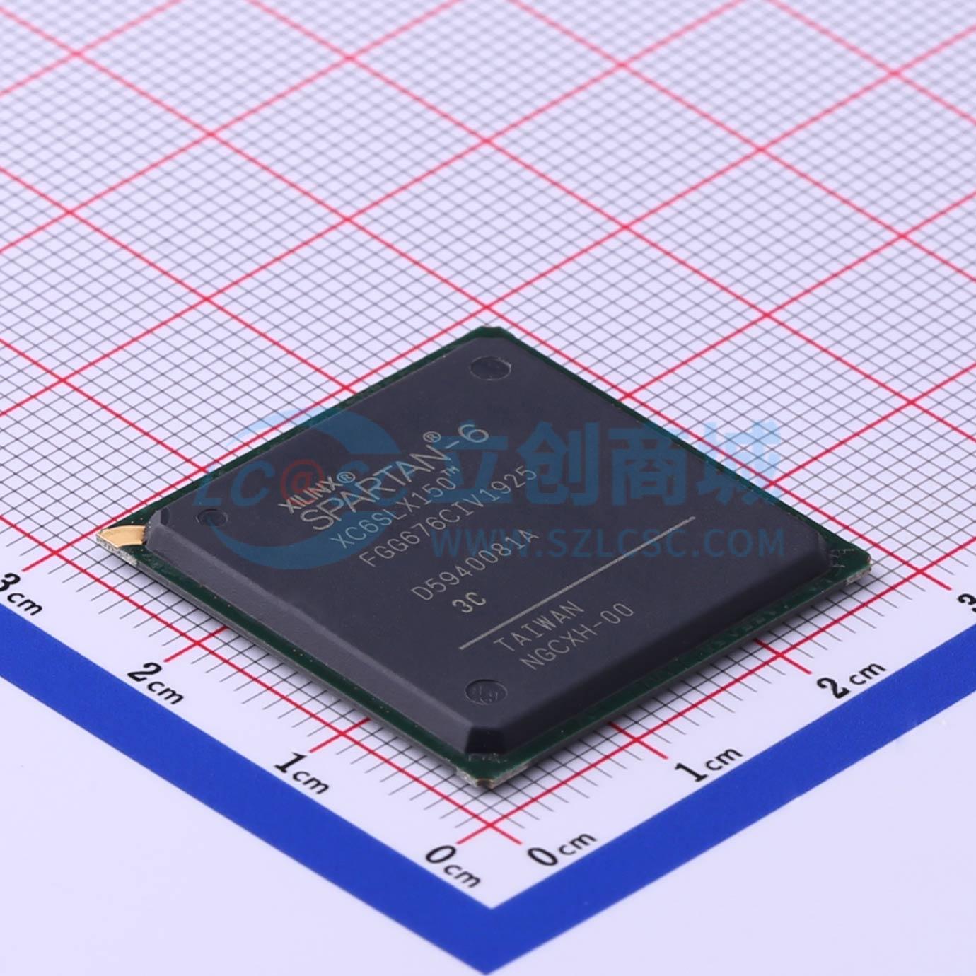 XC6SLX150-3FGG676C实物图