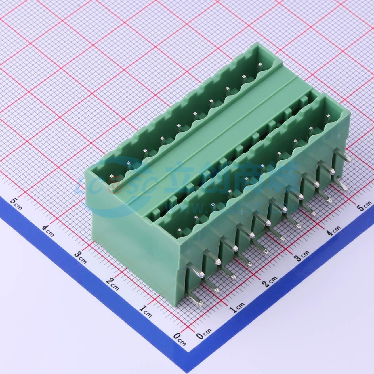点击查看大图 KF2EDGRH-5.0-2*10P实物图