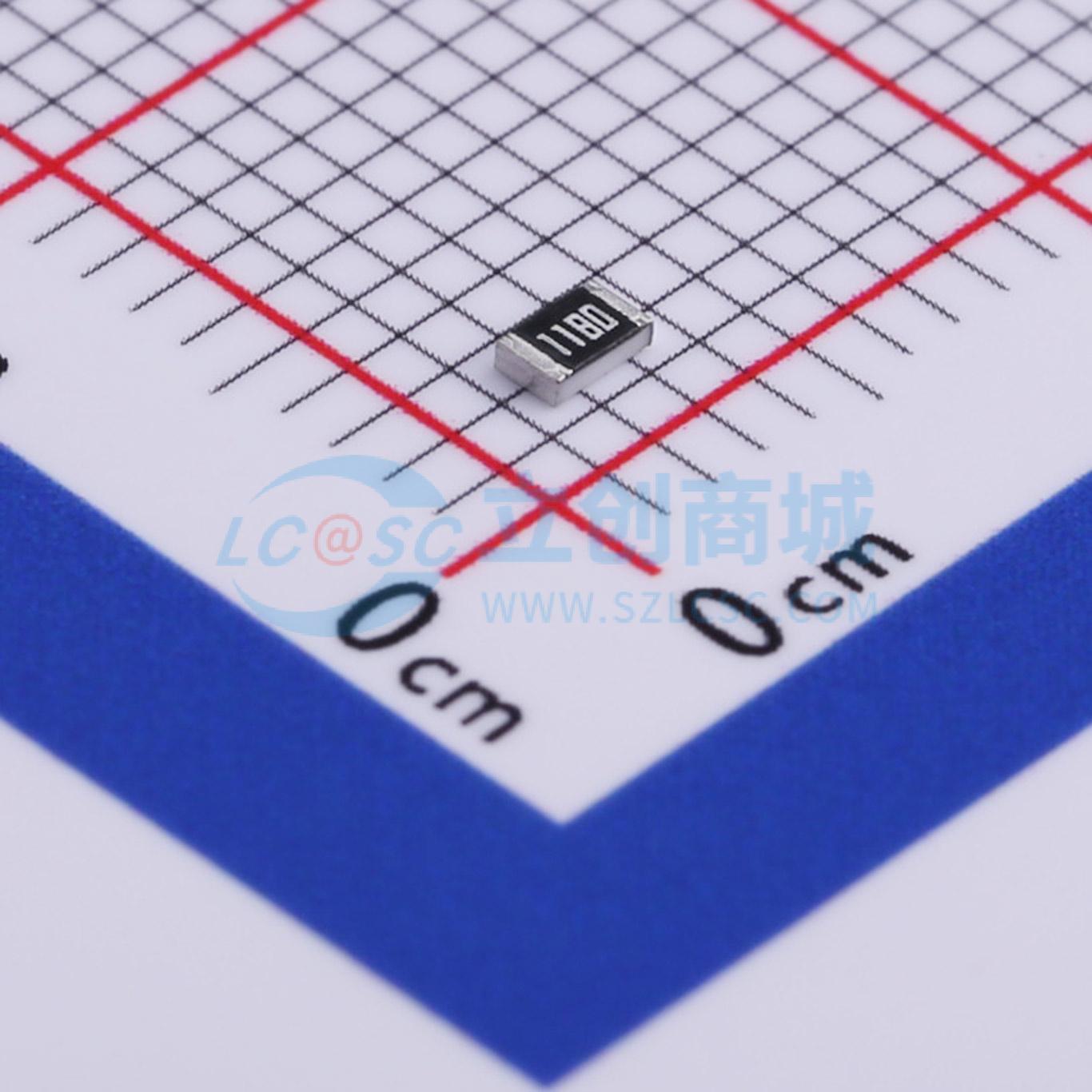 RC0805FR-07118RL实物图