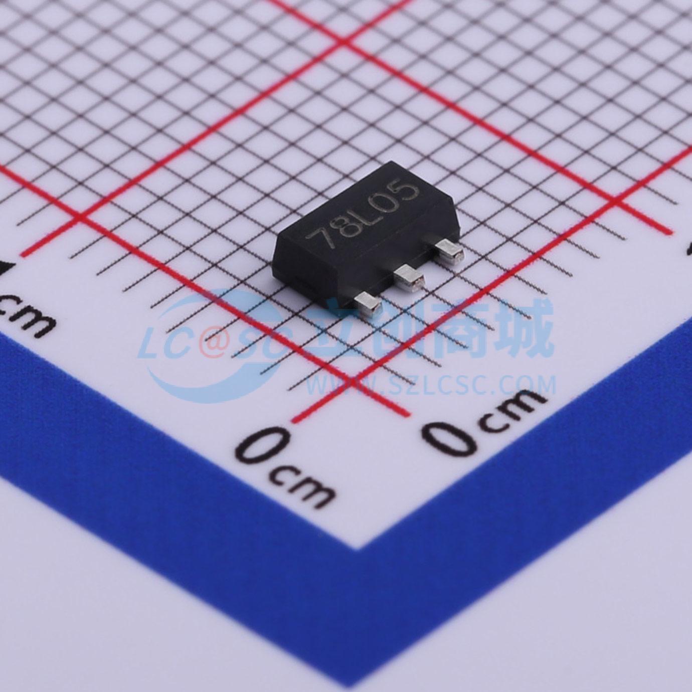 点击查看大图 LM78L05实物图