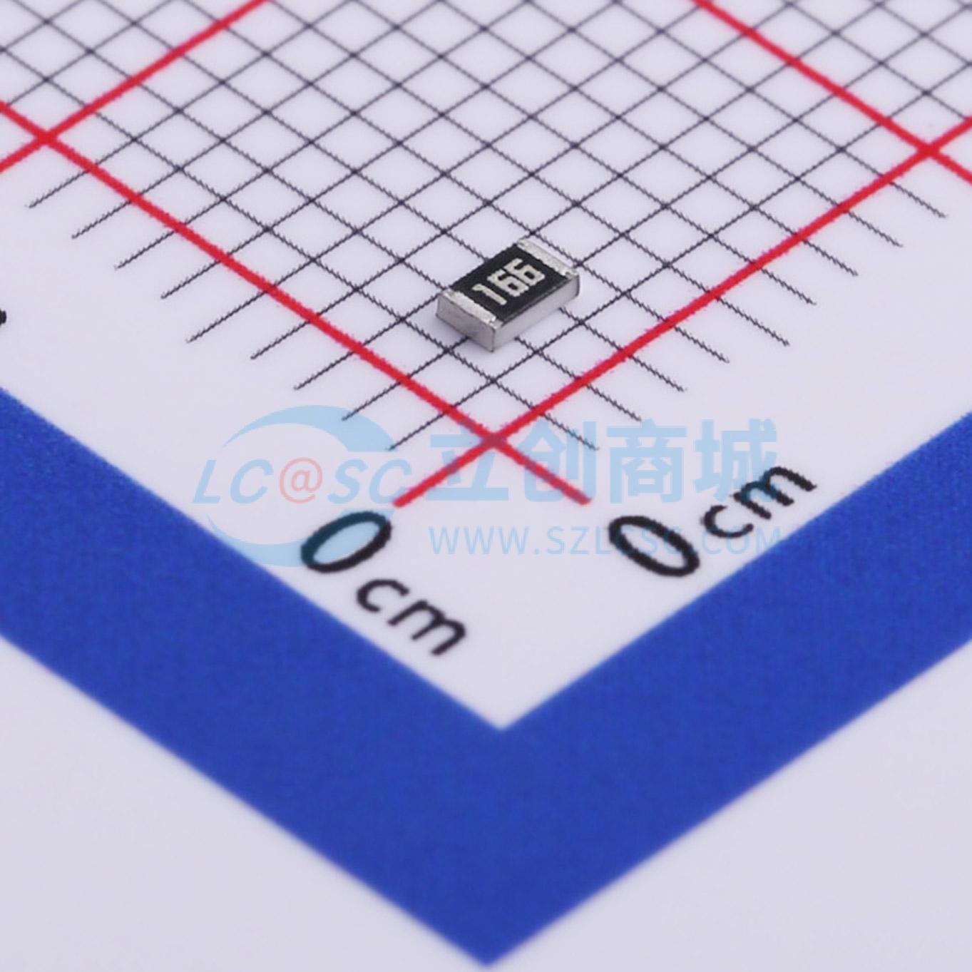 点击查看大图 RC0805JR-0716ML实物图