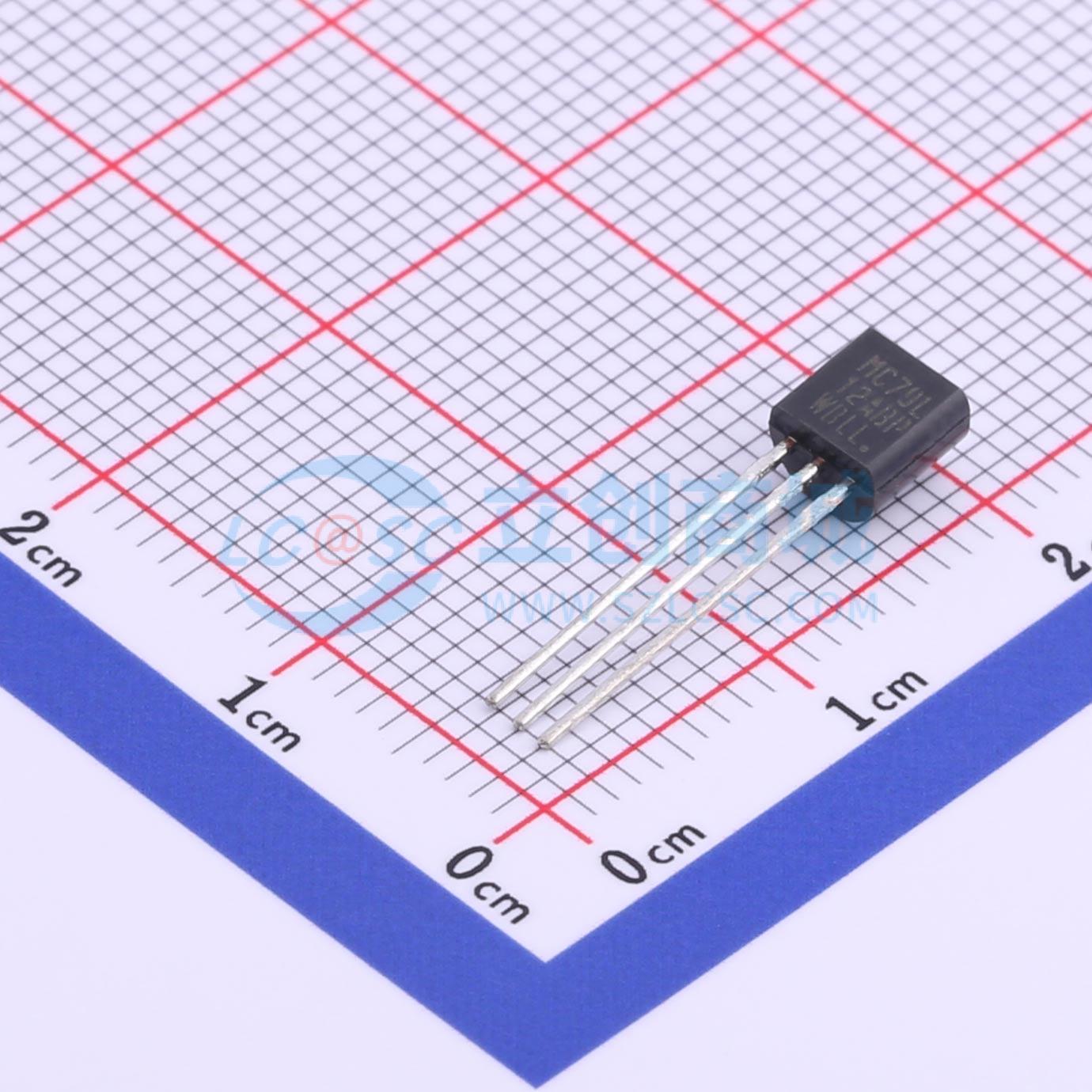 点击查看大图 MC79L12ABPG实物图
