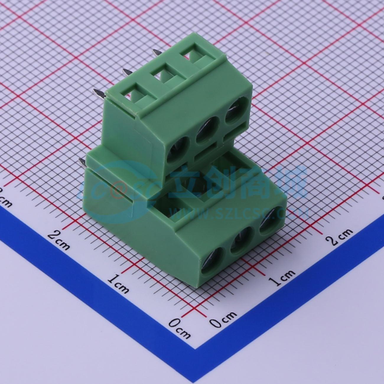 点击查看大图 KF127B-5.0-2*3P实物图