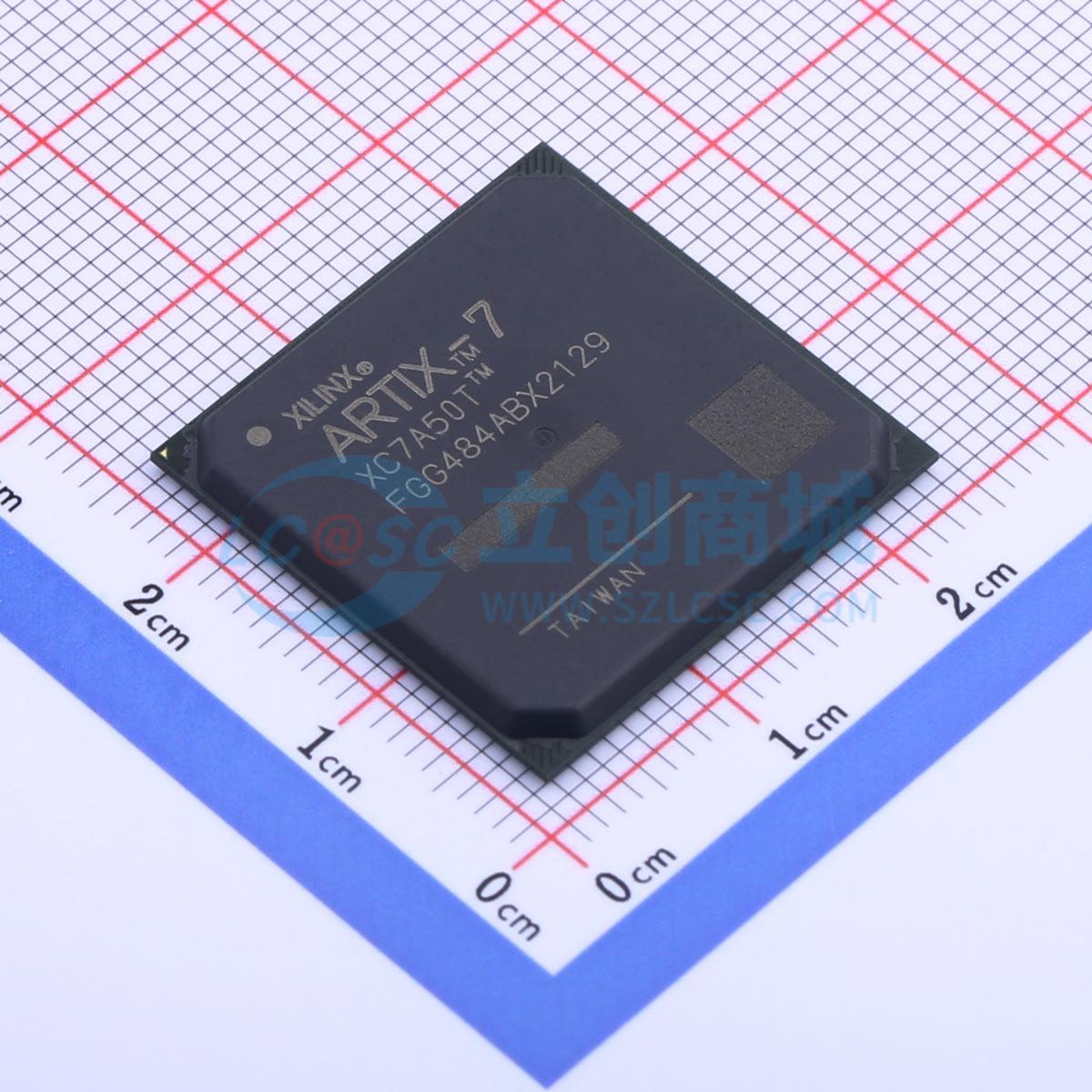 点击查看大图 XC7A50T-2FGG484I实物图