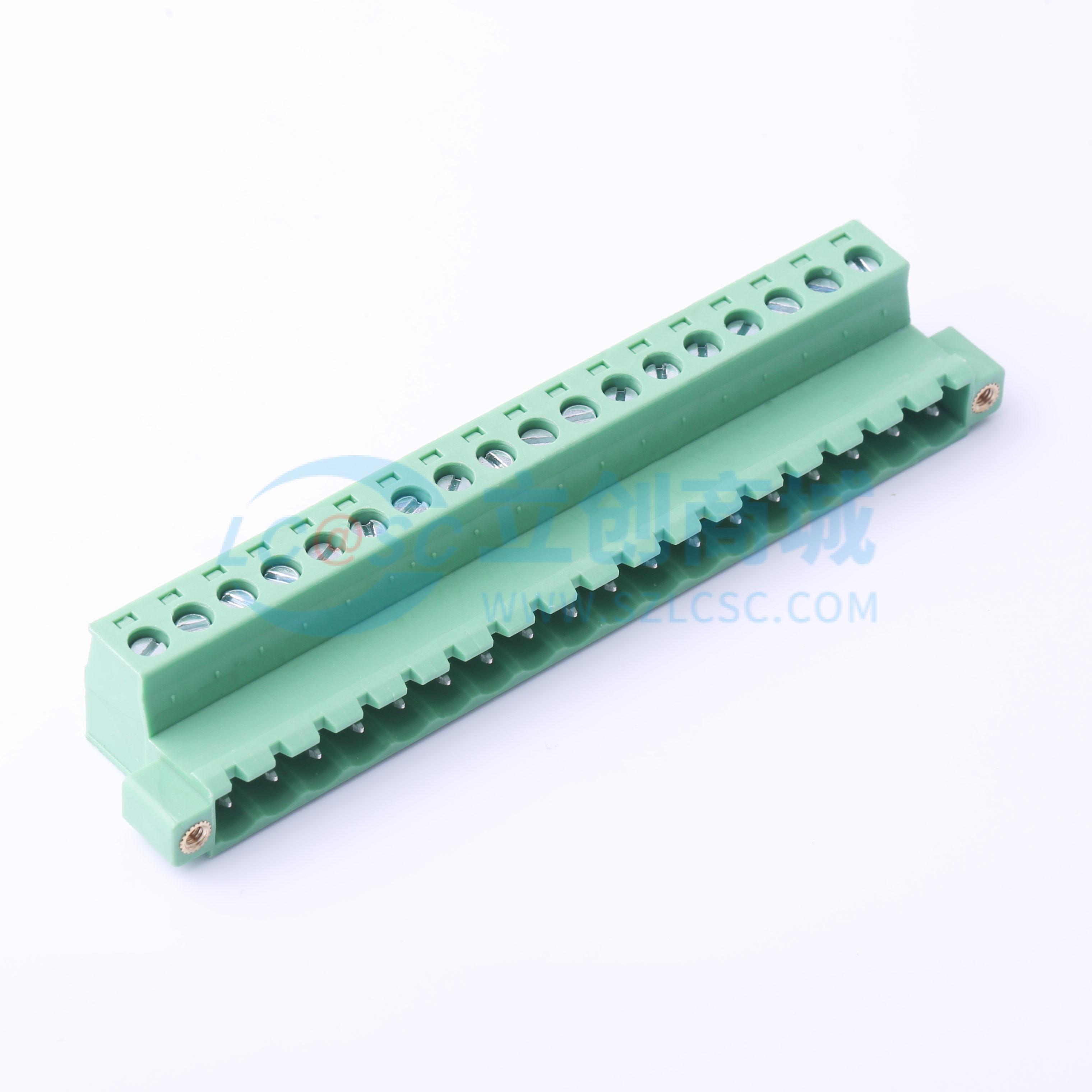 点击查看大图 DB2EKRP-5.08-18P-GN-S实物图